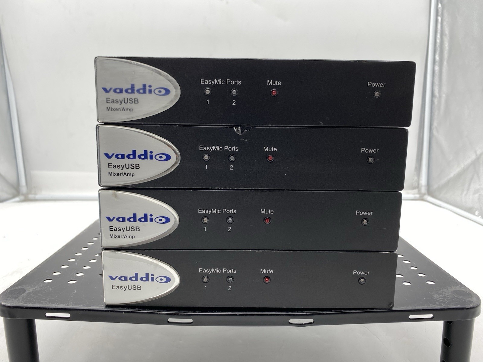 Lot of 4 Vaddio EasyUSB Mixer/Amp 998-8530-000