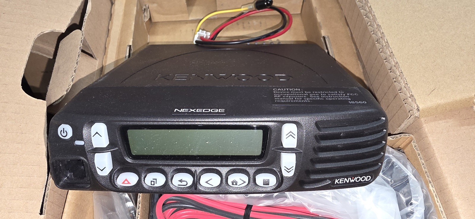 Kenwood NX-800 UHF Professional Mobile Radio Transceiver-See Details & Pictures