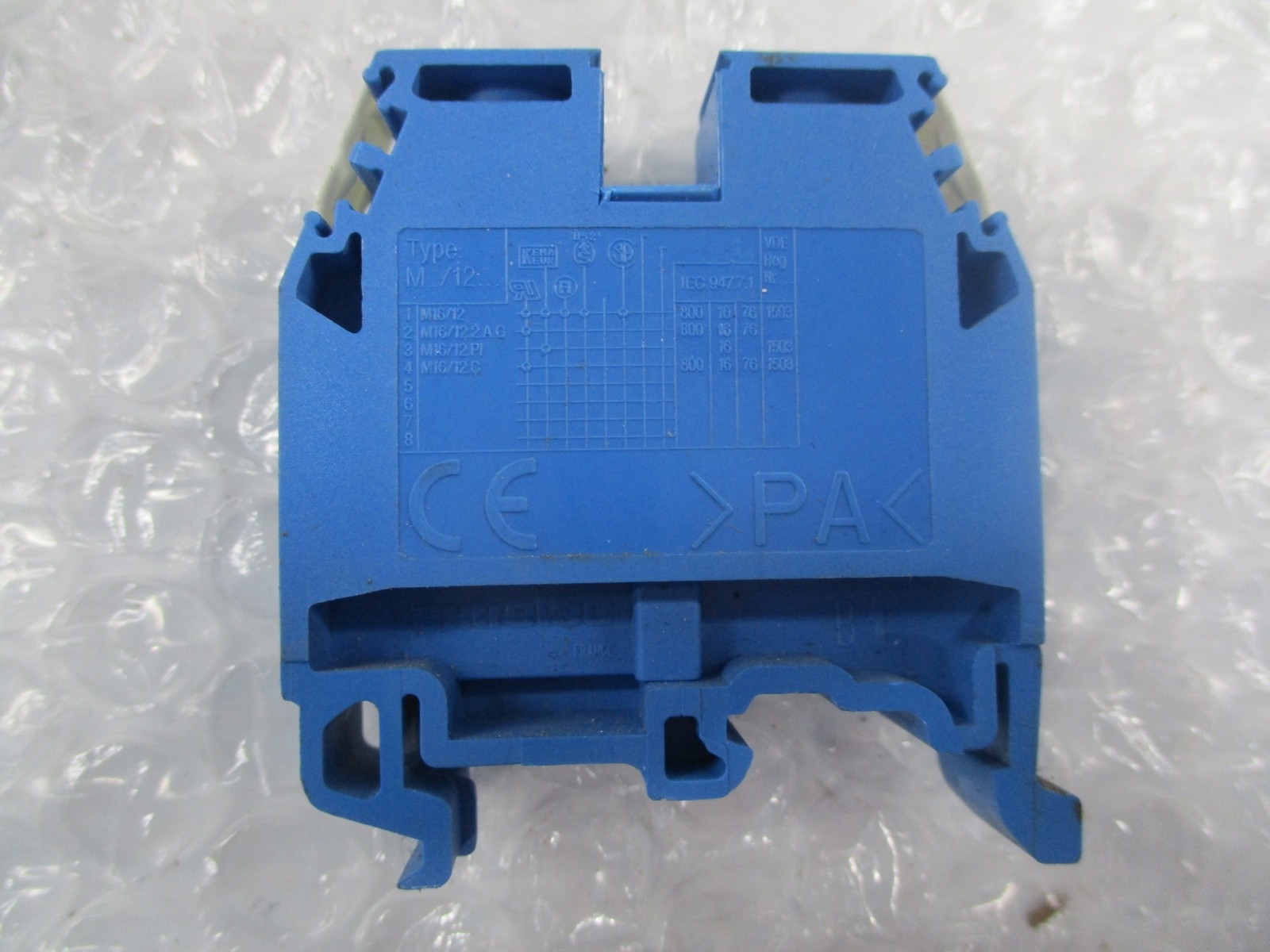 ENTRELEC M…/12 TERMINAL BLOCK BLUE NSNP