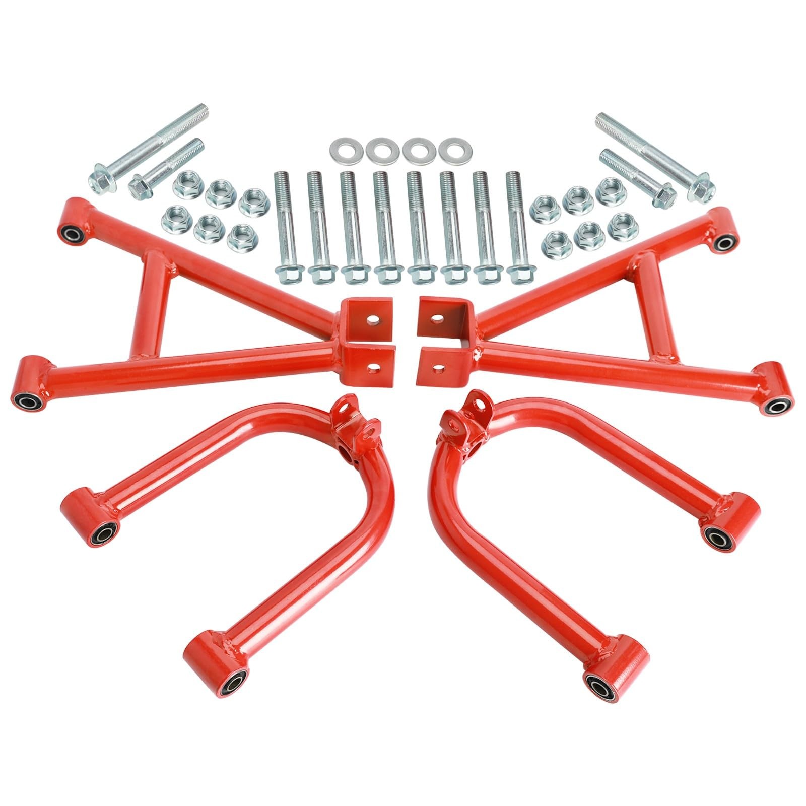 Swing Arm Kit Upper Lower Control Arm Shock ATV UTV Buggy Quad 125-200CC Rear