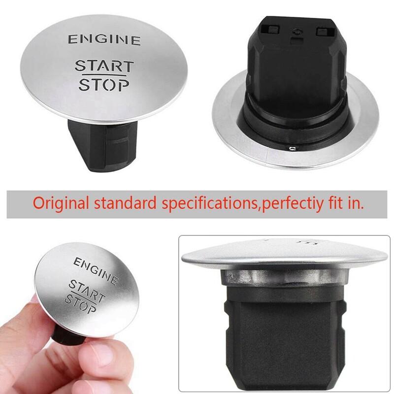 2X(2X for – Push to Start Button Keyless Go Engine Start Stop Push7107