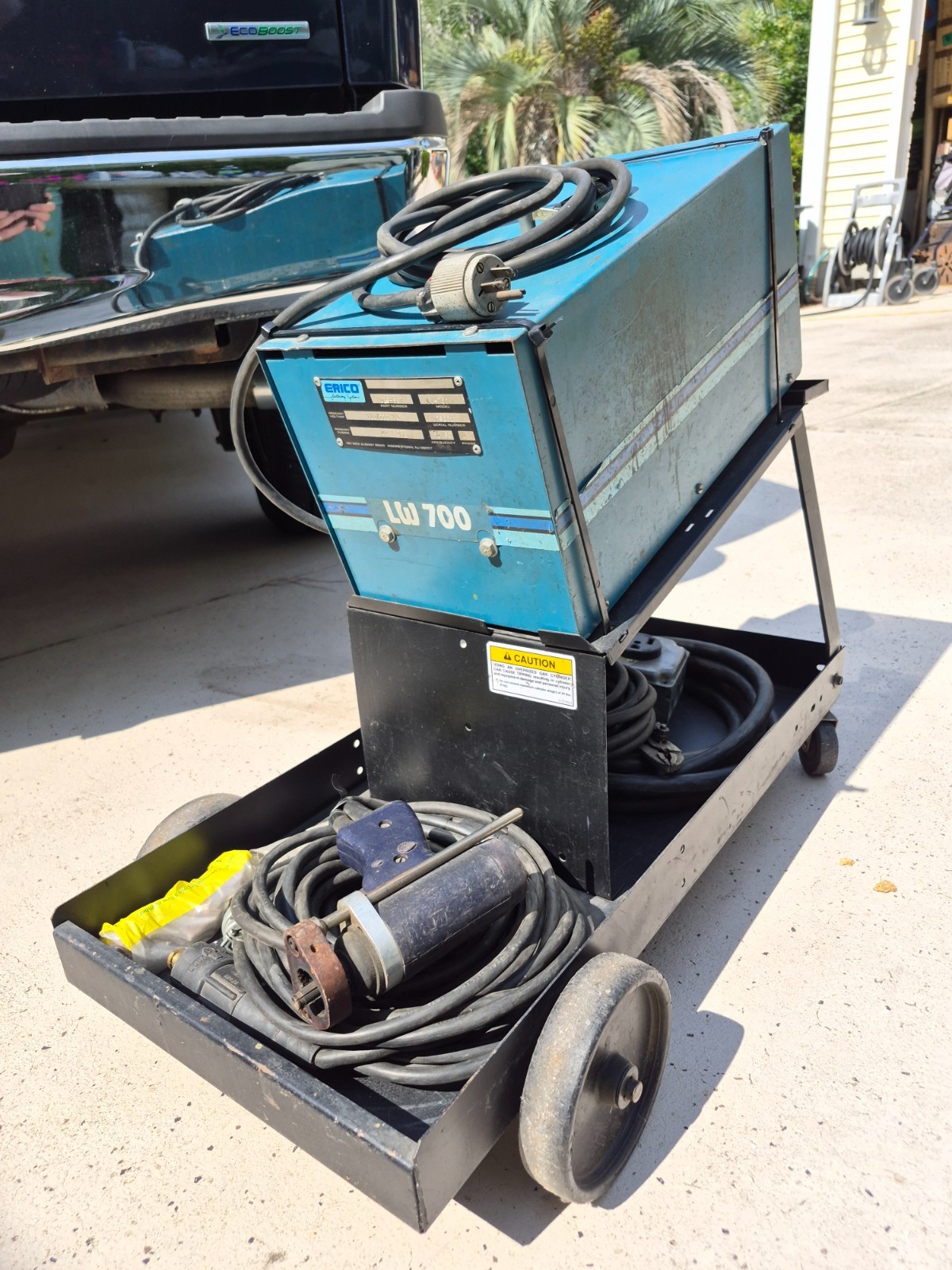 Erico PW1000 Solid state Stud Welder, w/Leads, Gun & Inst. Welding, One Phase