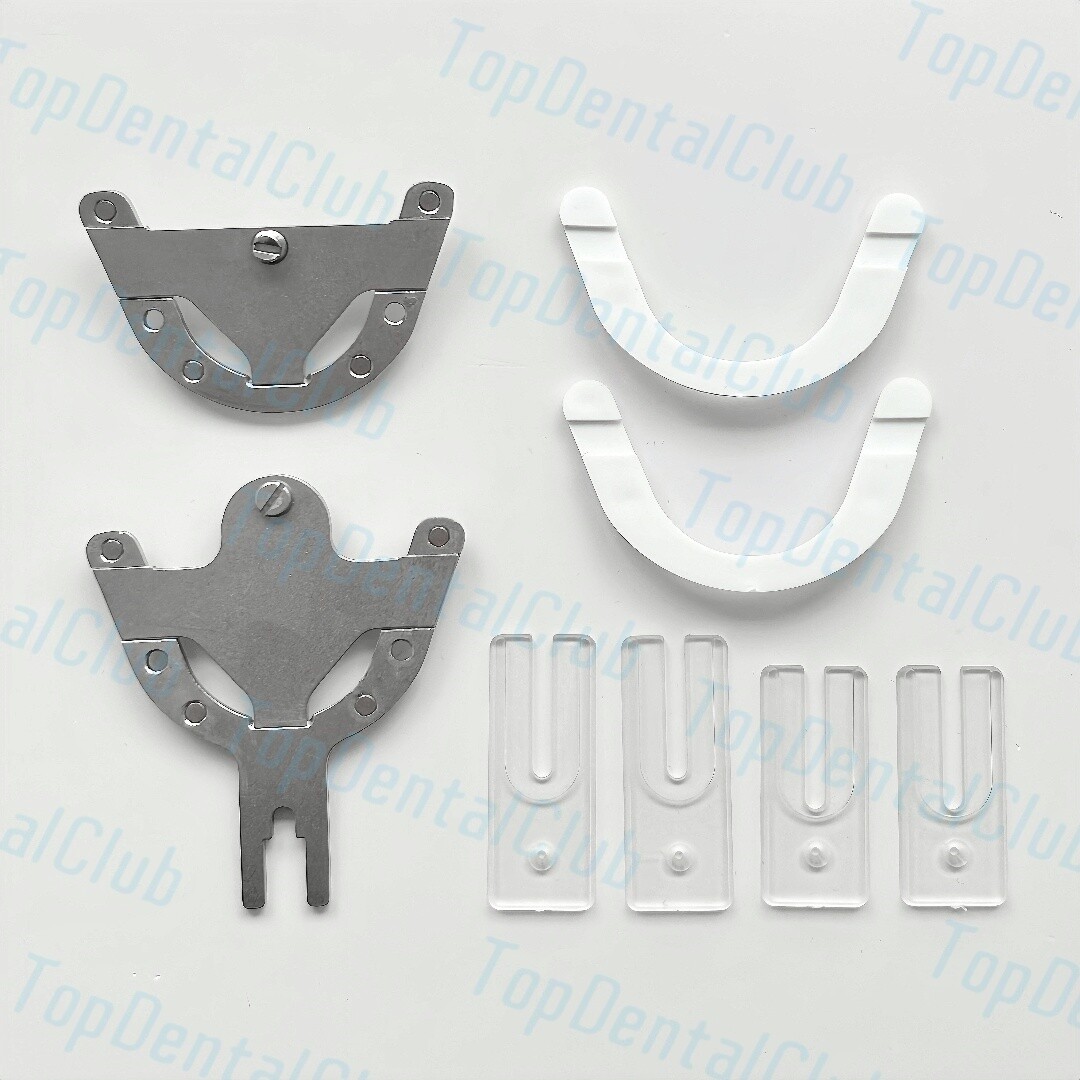 Dental Gothic Arch Joints D Intraoral Registration Jawrecorder Gnathometer Kit