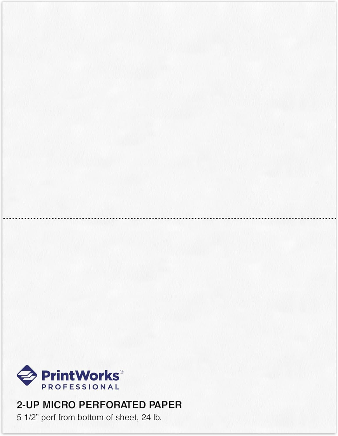 Professional Perforated Paper, 500 Sheets, 2 Part Perf
