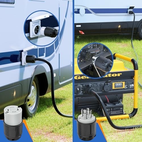 30Amp L14 30P L14 30R Male Female Locking Plug and Connector Generator Twist