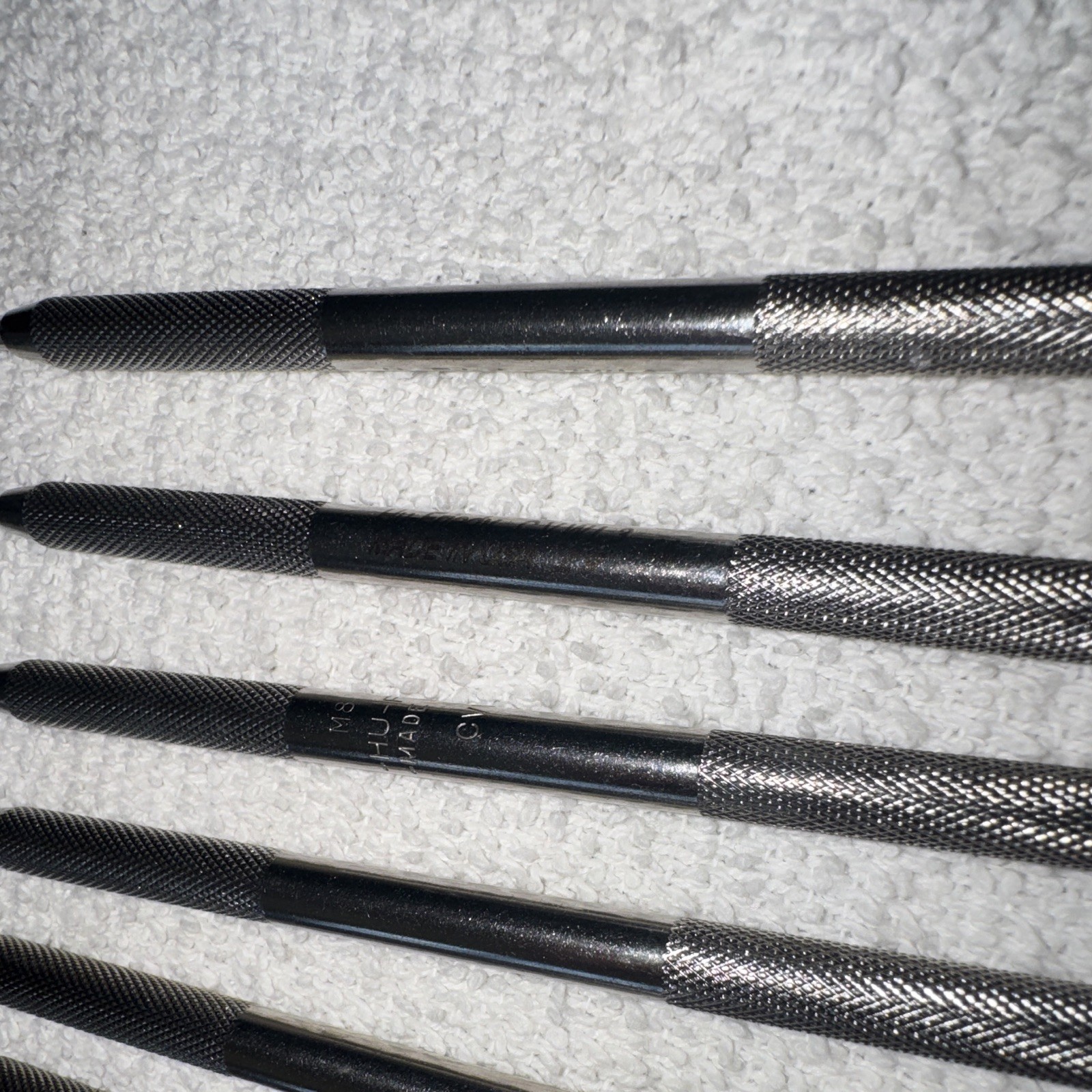 Lot of 7 Hu-Friedy CVWL 3 Dental Hatchet and Carver Instruments