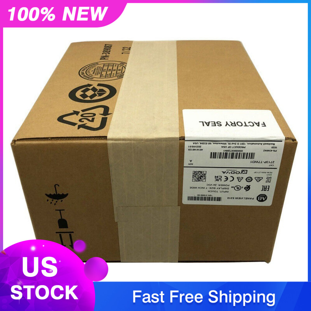 2713P-T7WD1 New AB Sealed PanelView 5310 Graphic Terminal 2713PT7WD1 US Free Tax