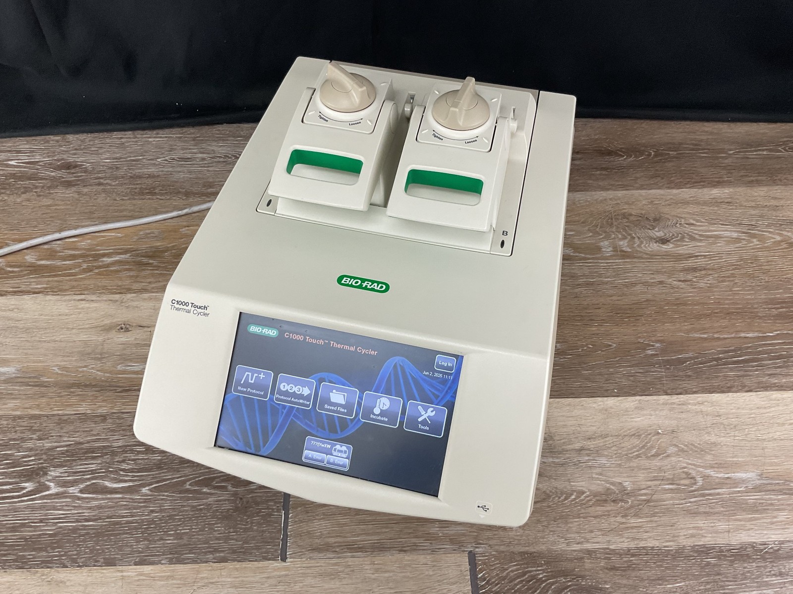 Bio-Rad C1000 Touch Thermal Cycler 96-Well PCR System Parts Repair Block Error