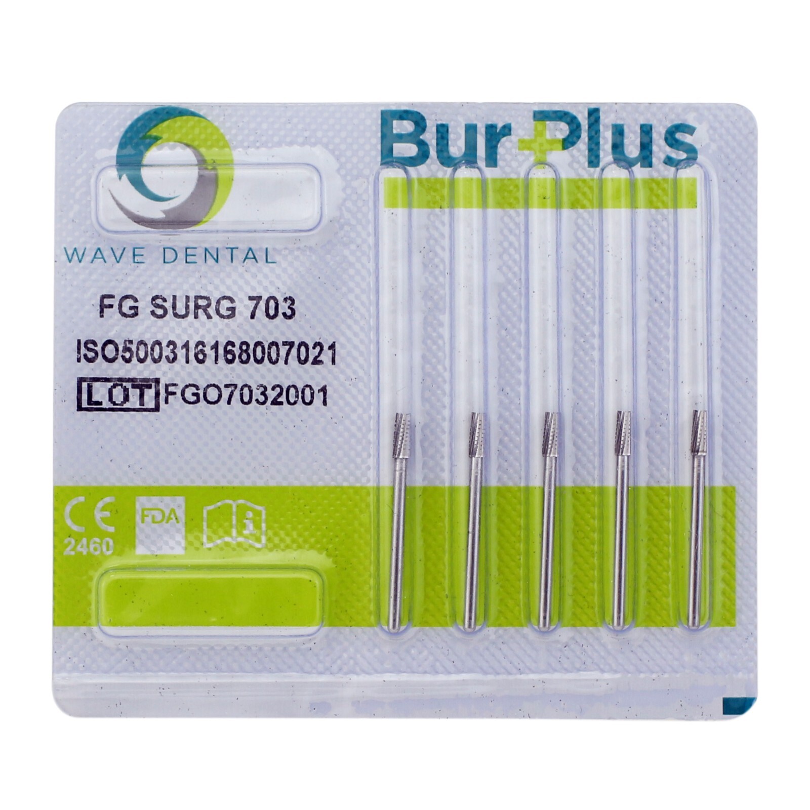 Wave Dental Surgical Length Bur 25mm Tungsten Carbide FG SL Midwest FGOS FG SURG