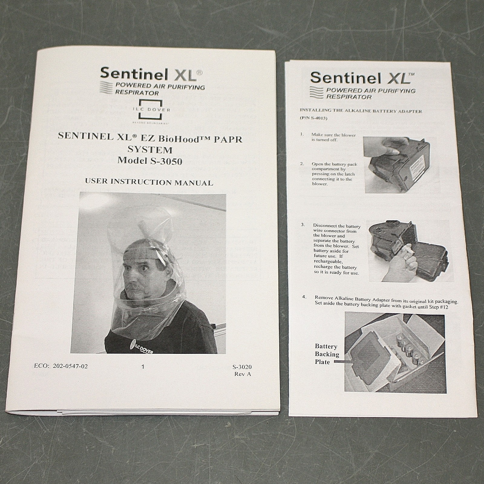 ILC Dover Sentinel XL SXL-HPEZA1, PAPR Powered Air Purifying Respirator, Blower