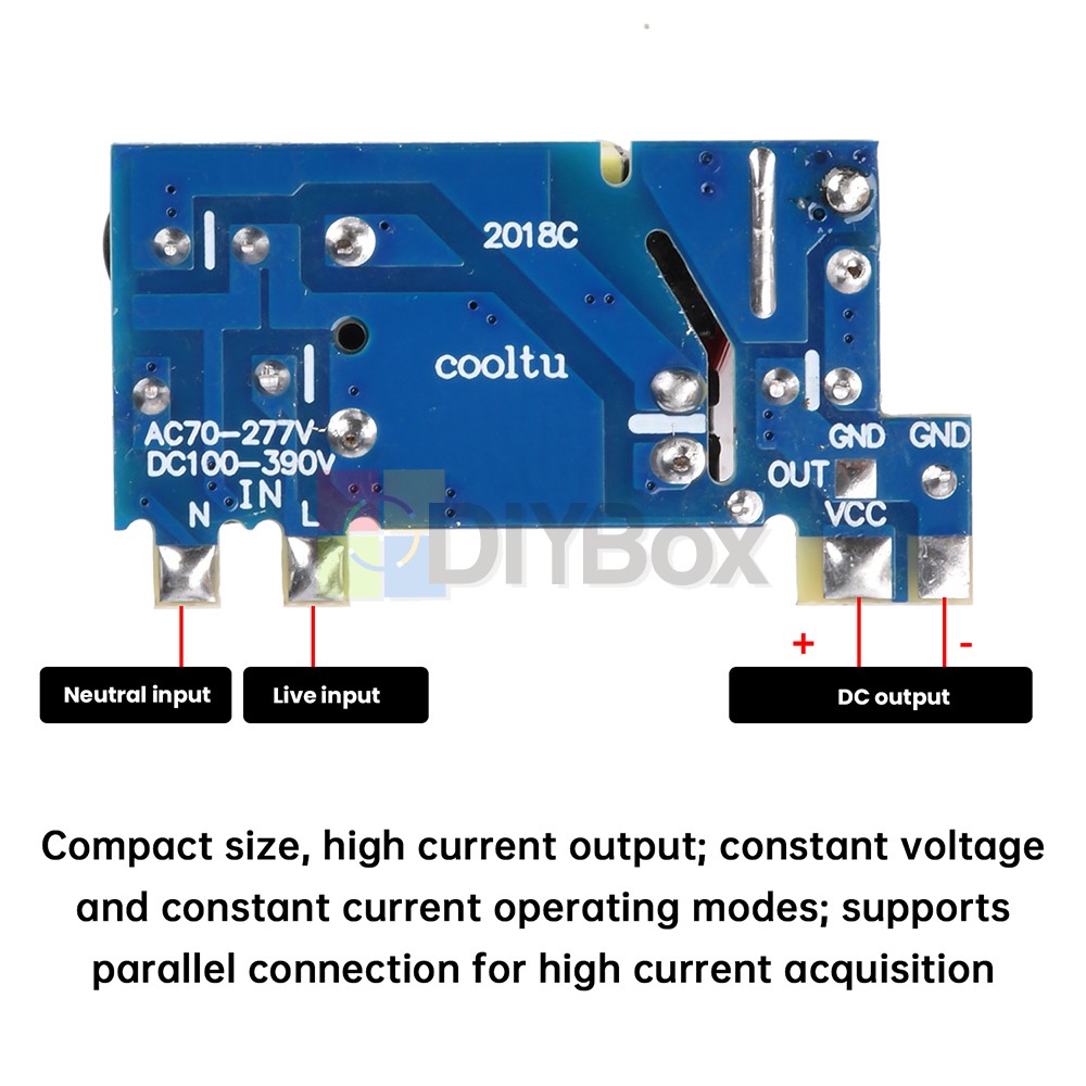 5V 12V 24V Isolated Switching Power Supply Module AC-DC Buck Module 220V 110V