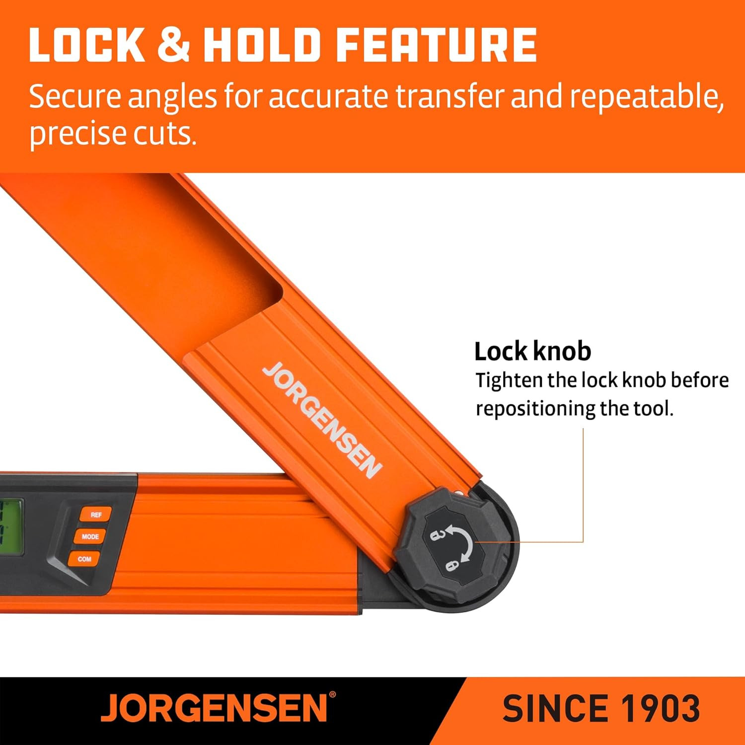 Digital Angle Finder, Multi Angle Finder Tool with Backlit LCD, Protractor Digit