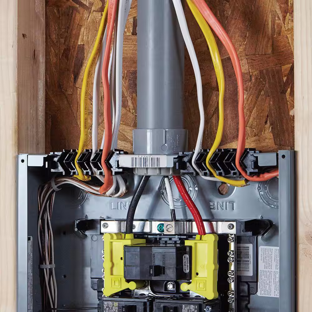 Square D Main Breaker 200 Amp 40-Space 80-Circuit Plug-On Neutral Load Center