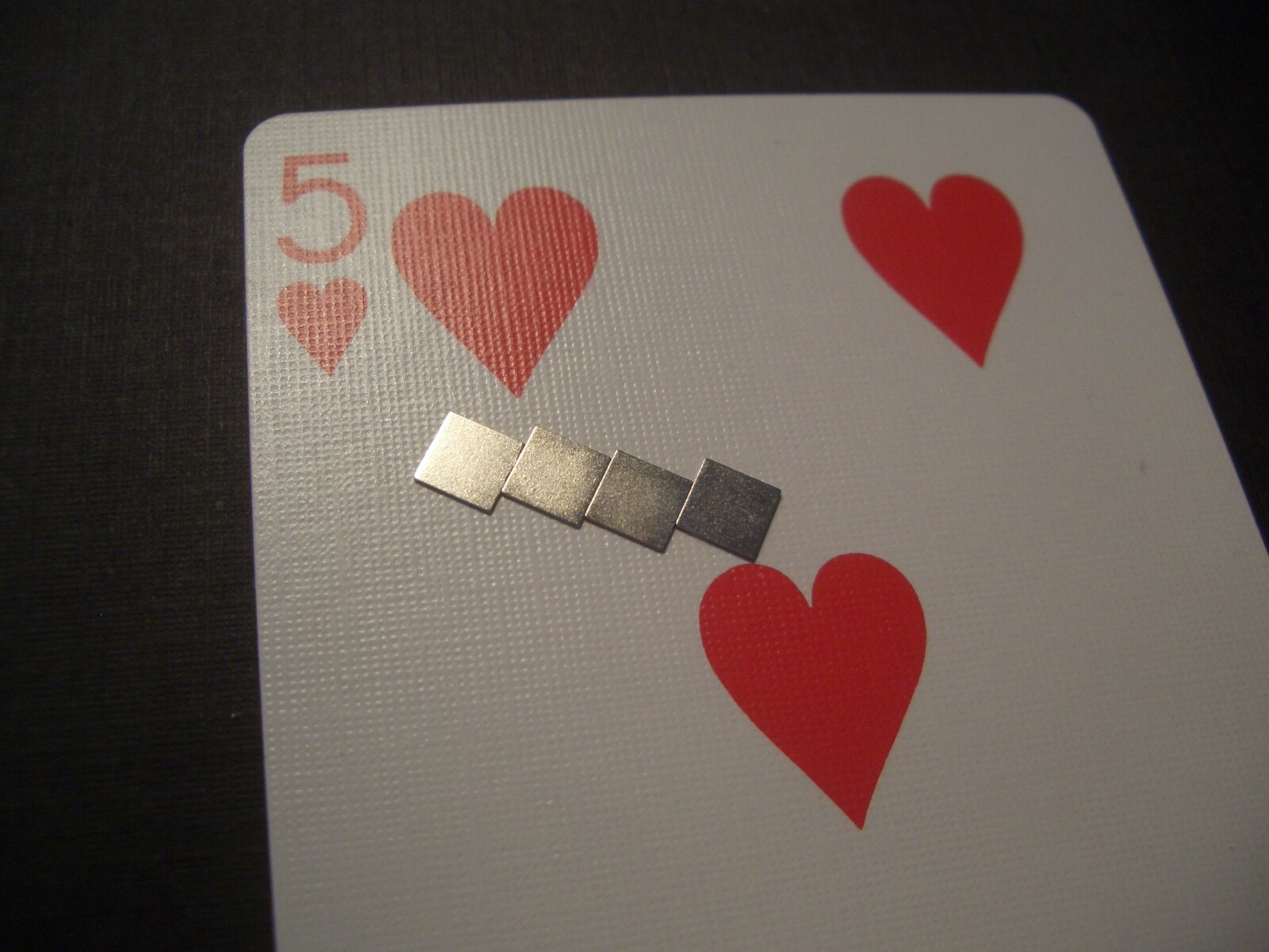 NEW! ultra thin Neodymium Magnet SQUARES 5mm x 5 mm x 0.25mm, N50, 0.25, Qty. 4