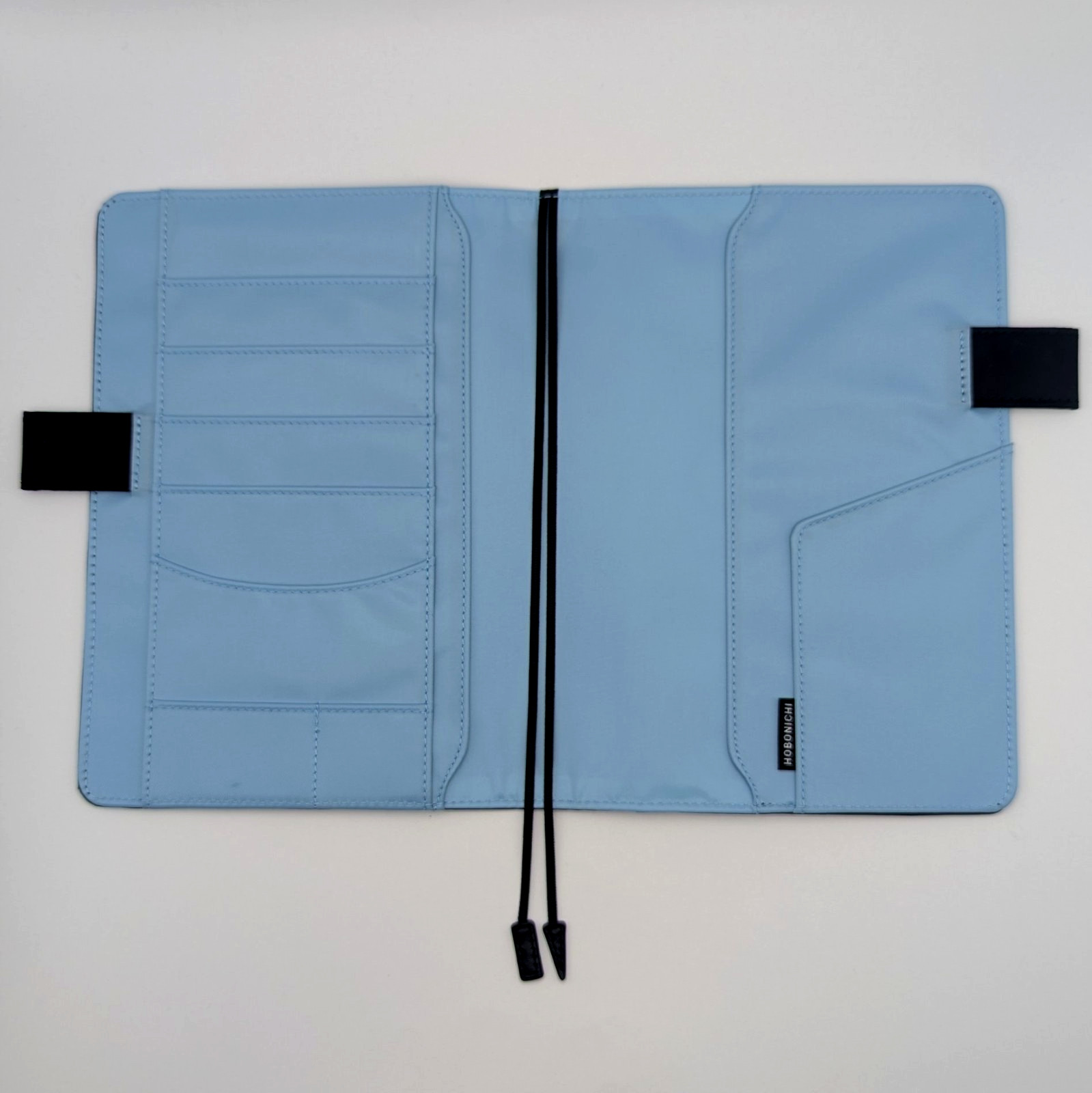 Hobonichi Cover Colors Black x Clear Blue A5 w/Cover on Cover Hide and Seek Rare