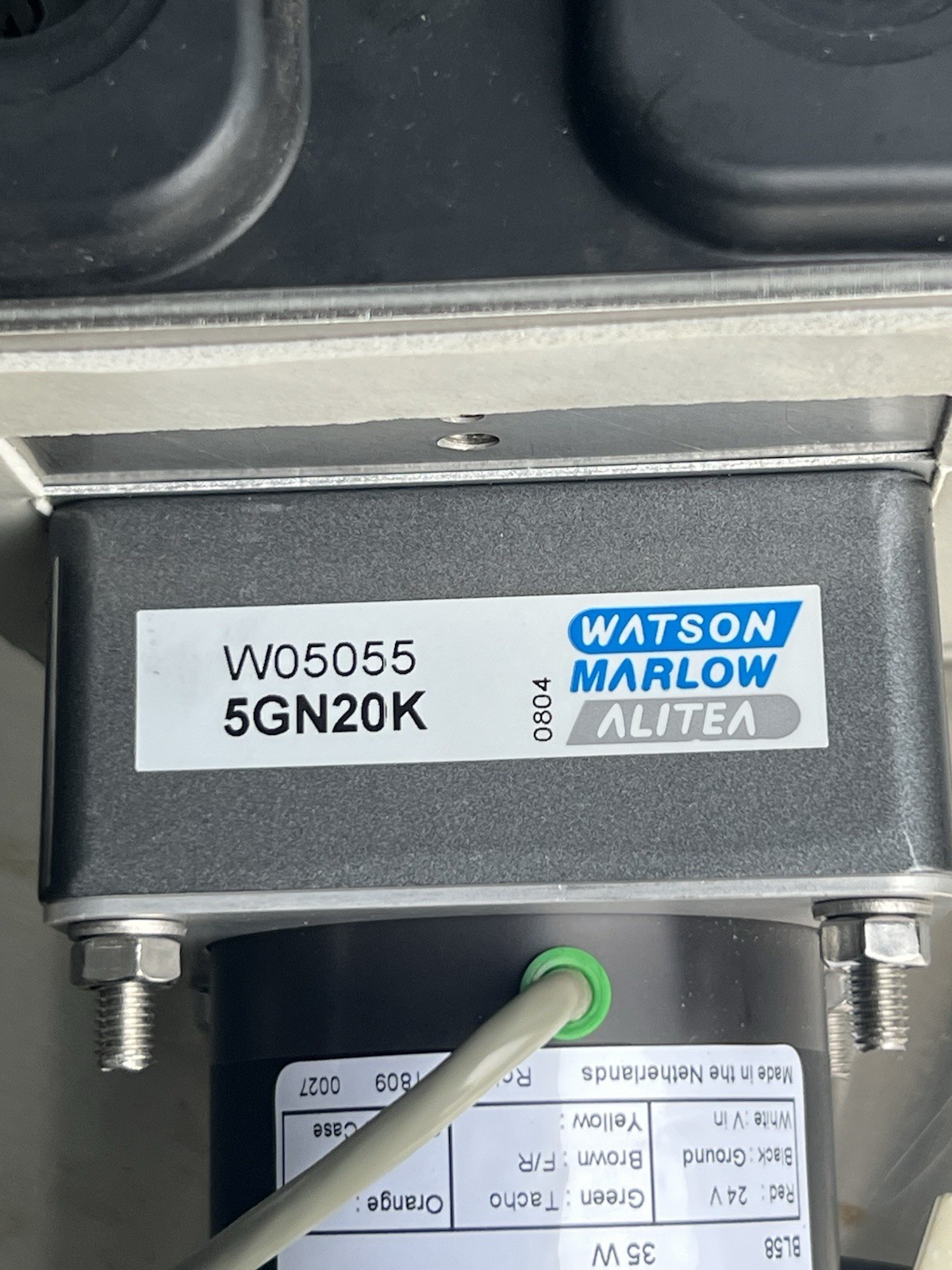 Watson Marlow 040.NS22.210 W05055 5GN20K Panel Mounted Peristaltic Pump MINT