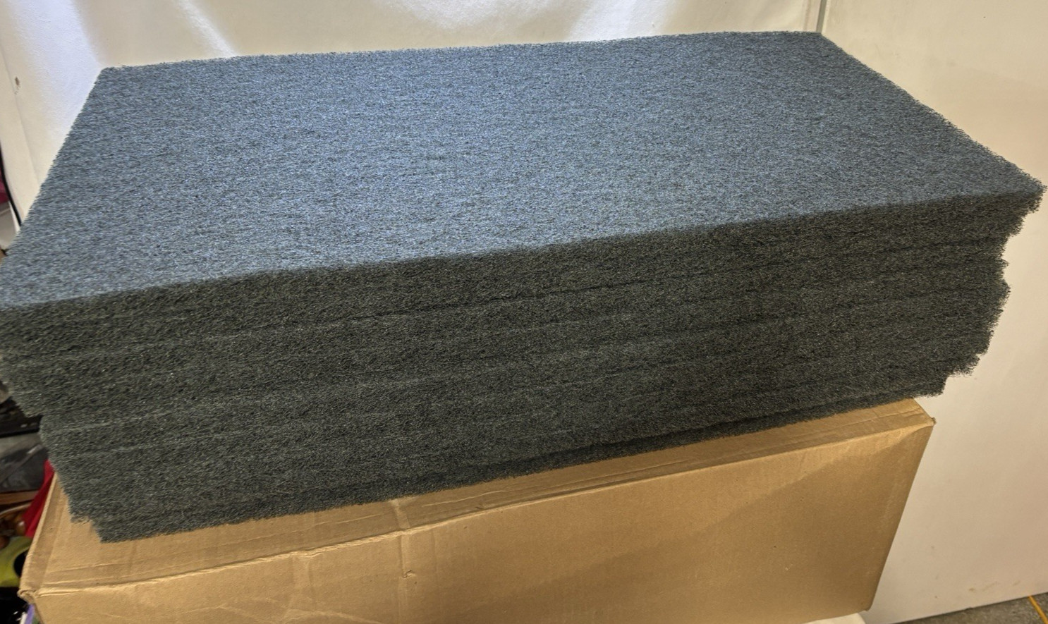 3M Blue Cleaner Pad 5300 28 in x 14 in Case of 10