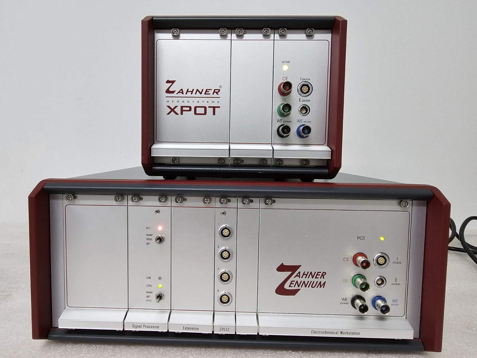 ZAHNER ZENNIUM Electrochemical Workstation , EPC42 & XPOT Potentiostat