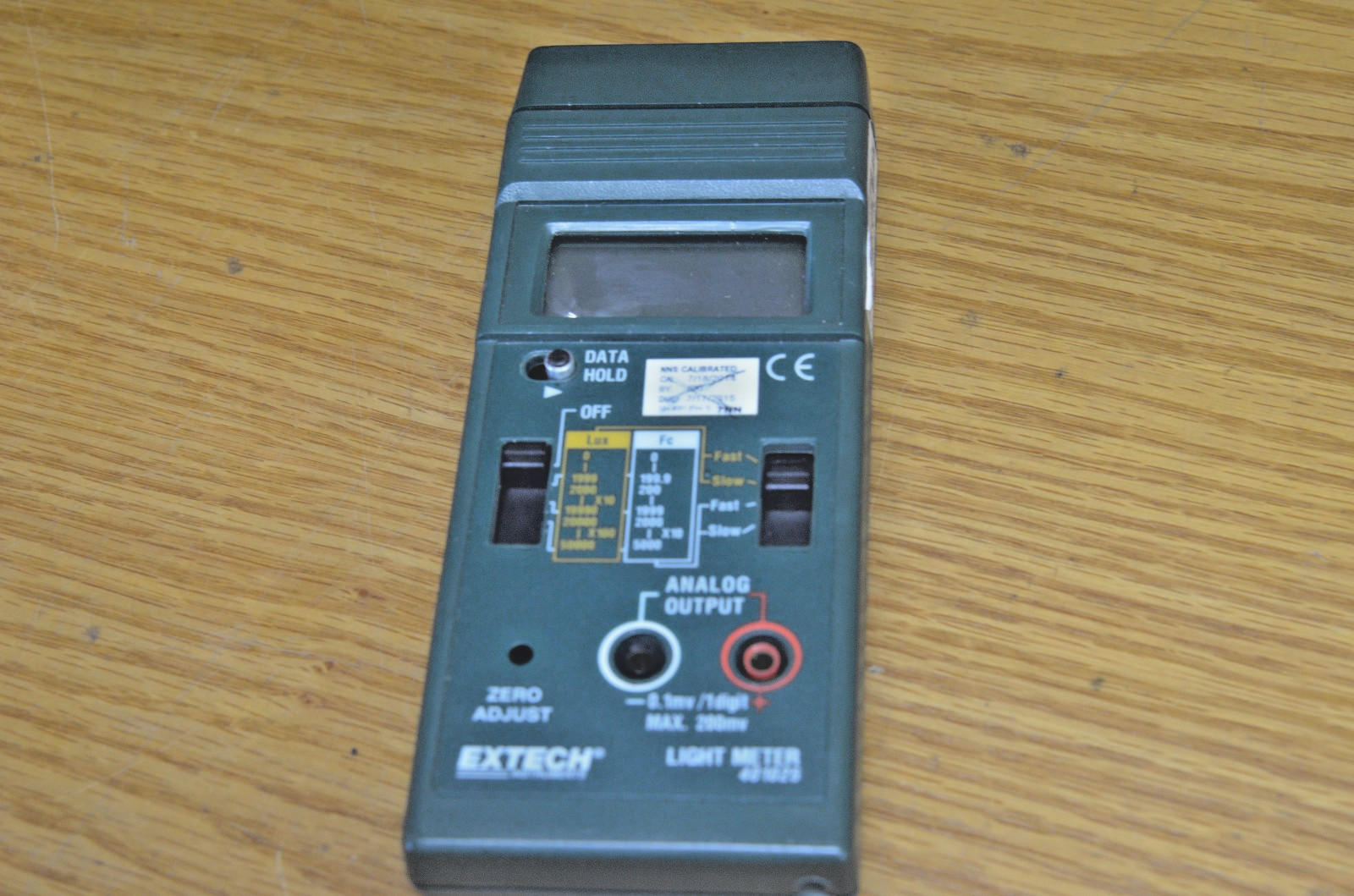 Extech Lightmeter 401025 Parts Only (6-D)
