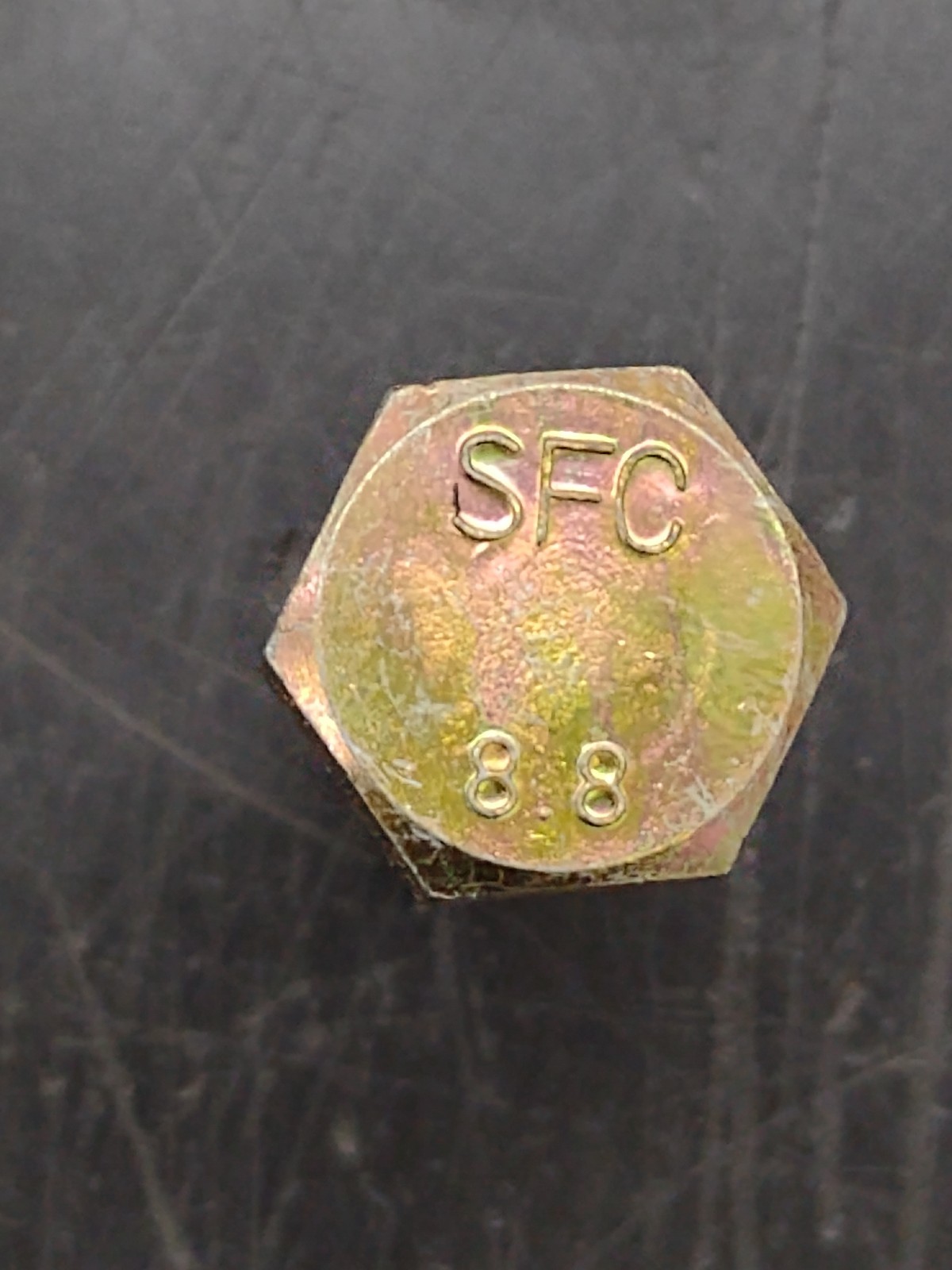 M12-1.75 x 40 mm Hex Cap Screws Grade 8.8 Yellow Zinc Metric Bolts – Qty 12