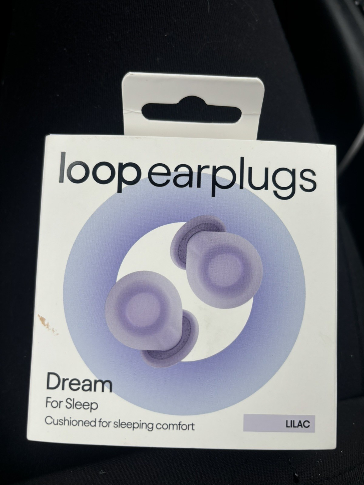 Loop Earplugs – Dream for Sleep (Lilac), Cushioned For Comfort, Napping Snoring