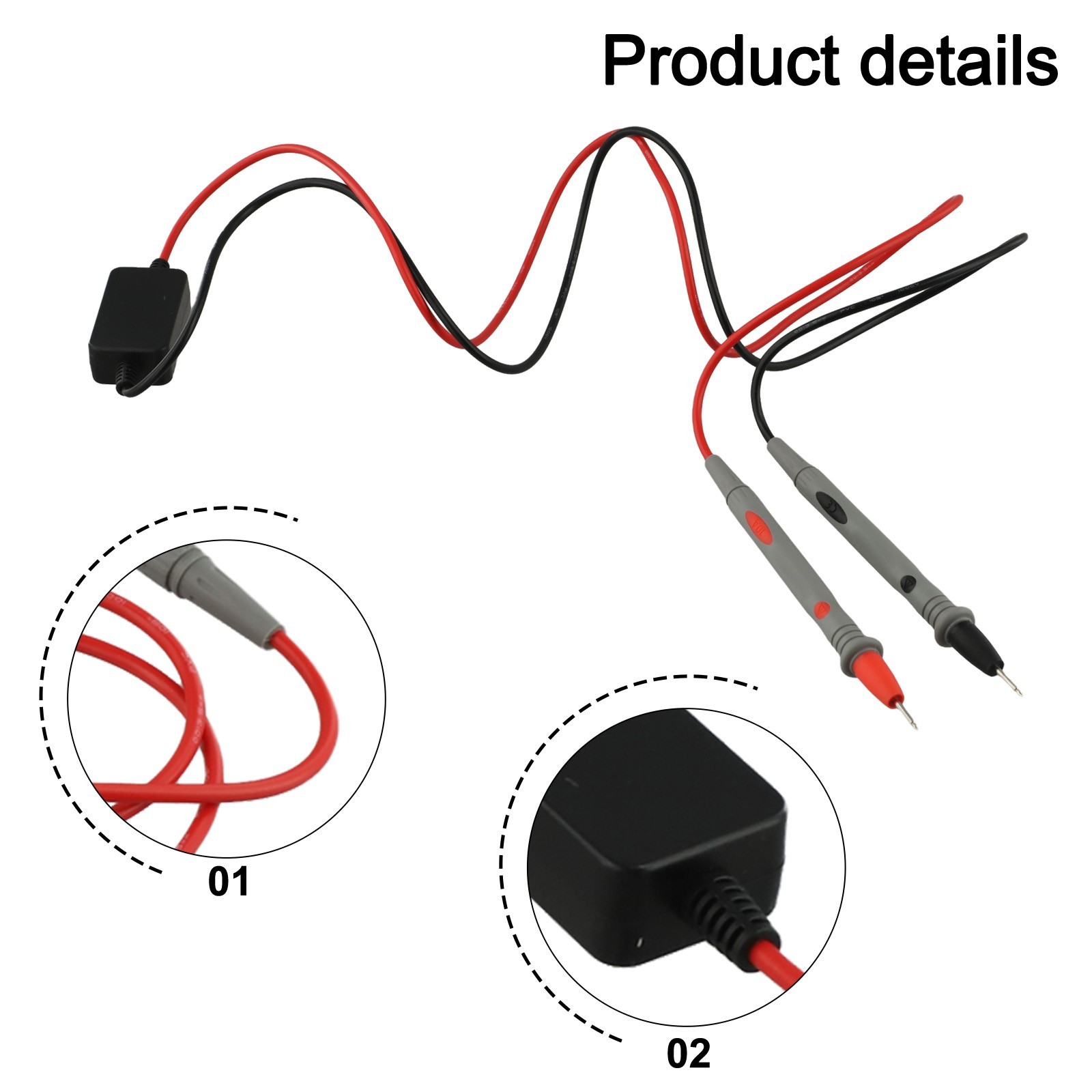 High Voltage Capacitor Discharge Pen With LED AC/DC Discharge 0-1000V 4700Uf New