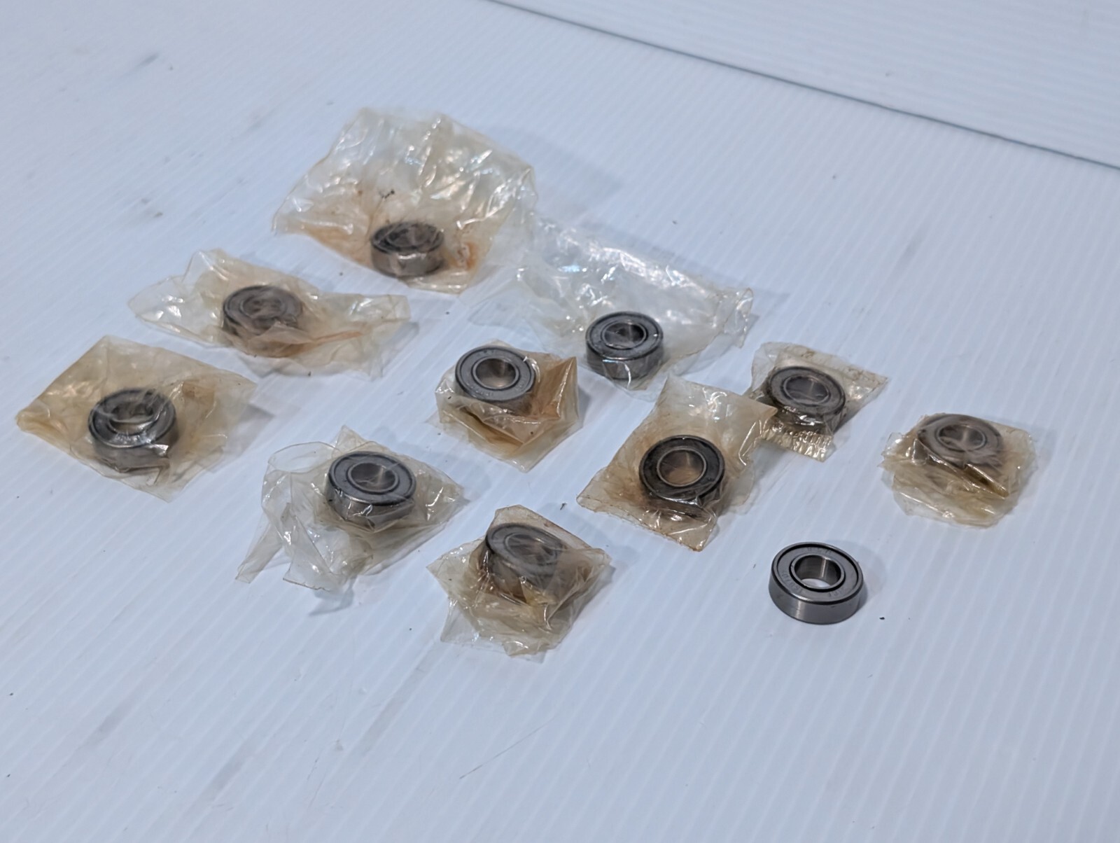 Lot of 6 Nice 1607-DS Ball Bearing Shields – Free Returns