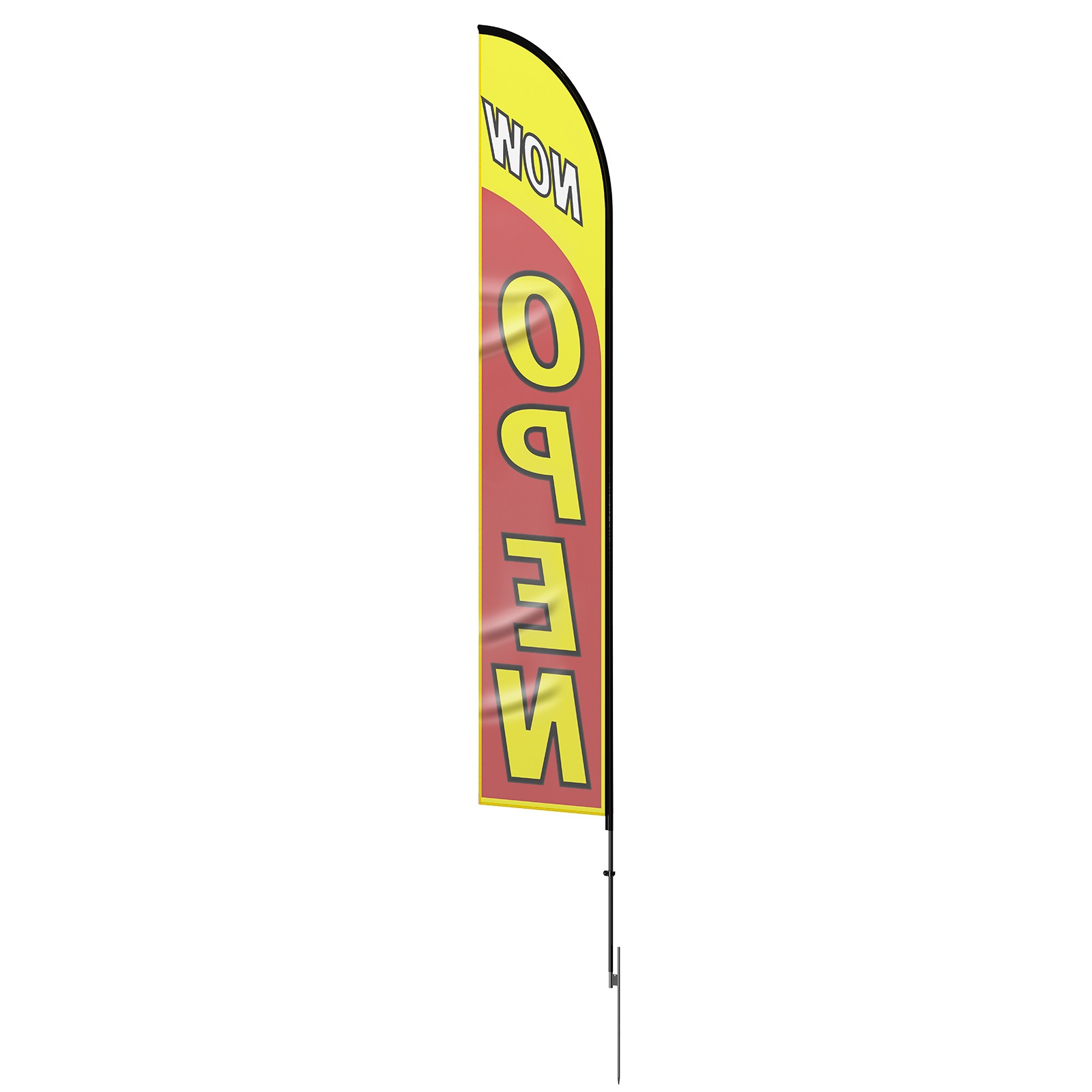 VEVOR Open Flags for Business Advertising Flags for Outside Banner Flag and Pole
