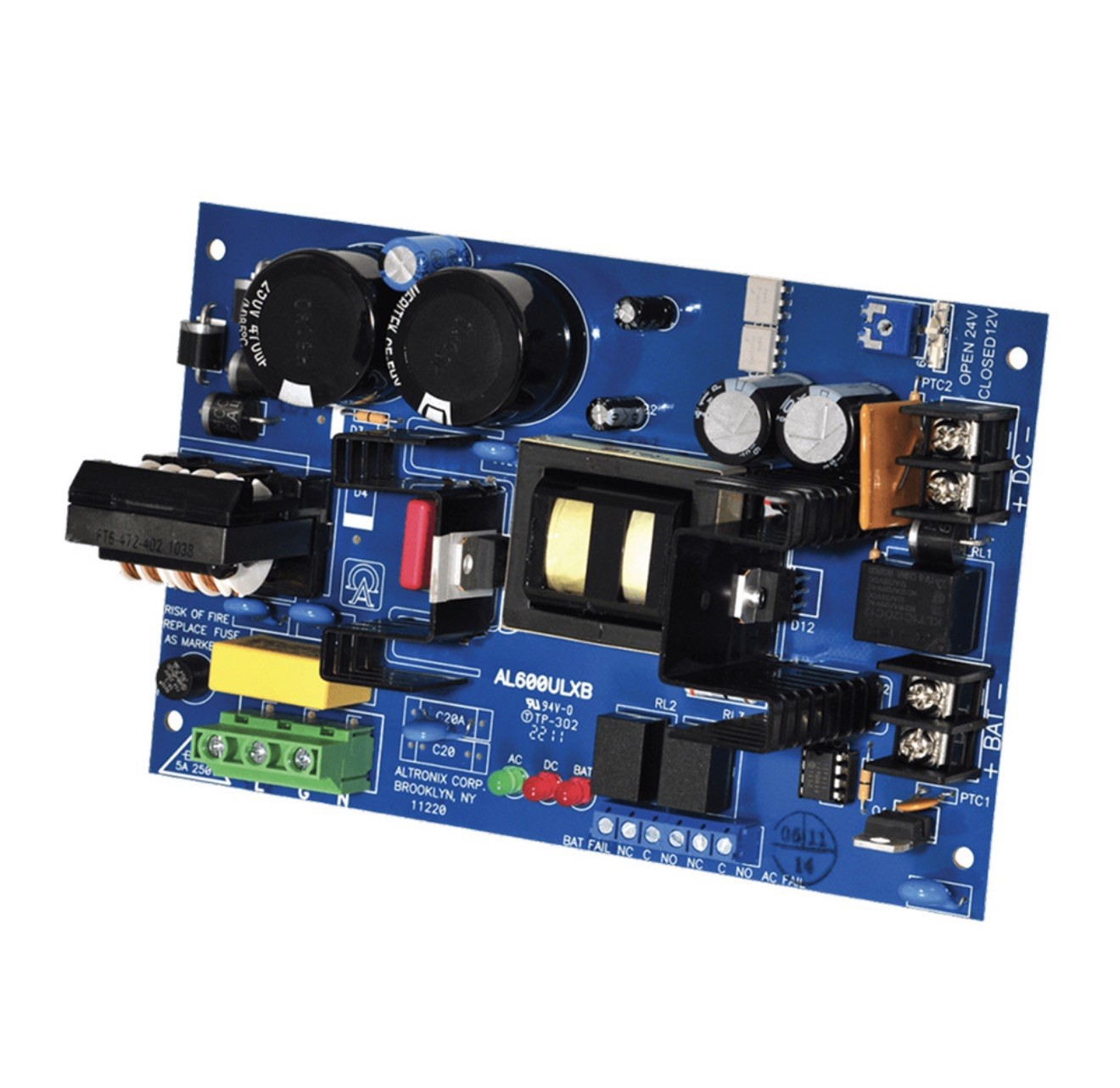 Altronix OLS75 12/24VDC 2.5A PWR SPLY/CHG BD 115/230VAC INPUT SUPERVISED