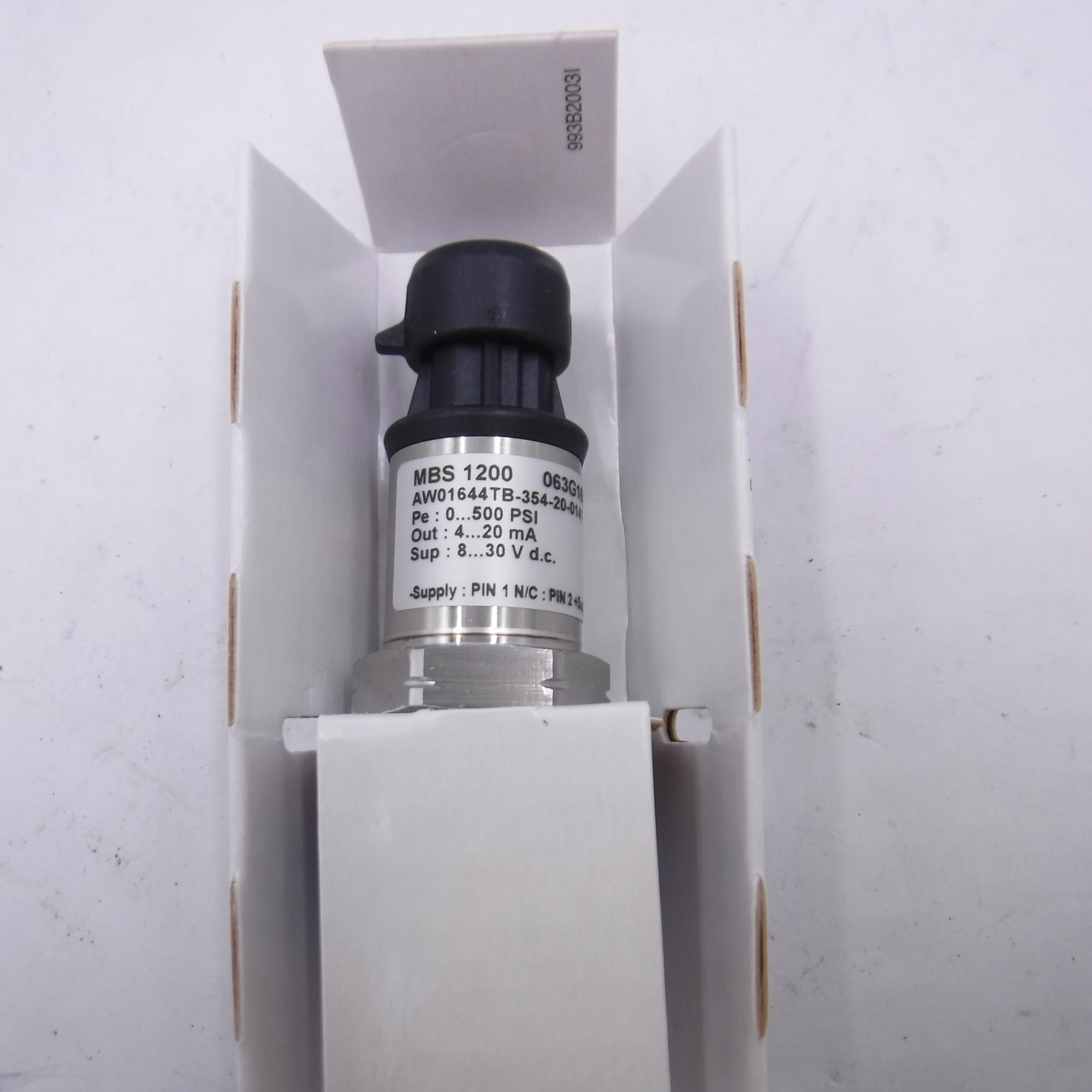Danfoss MBS 1200 Pressure Transmitter 500 PSI 20mA 063G1609