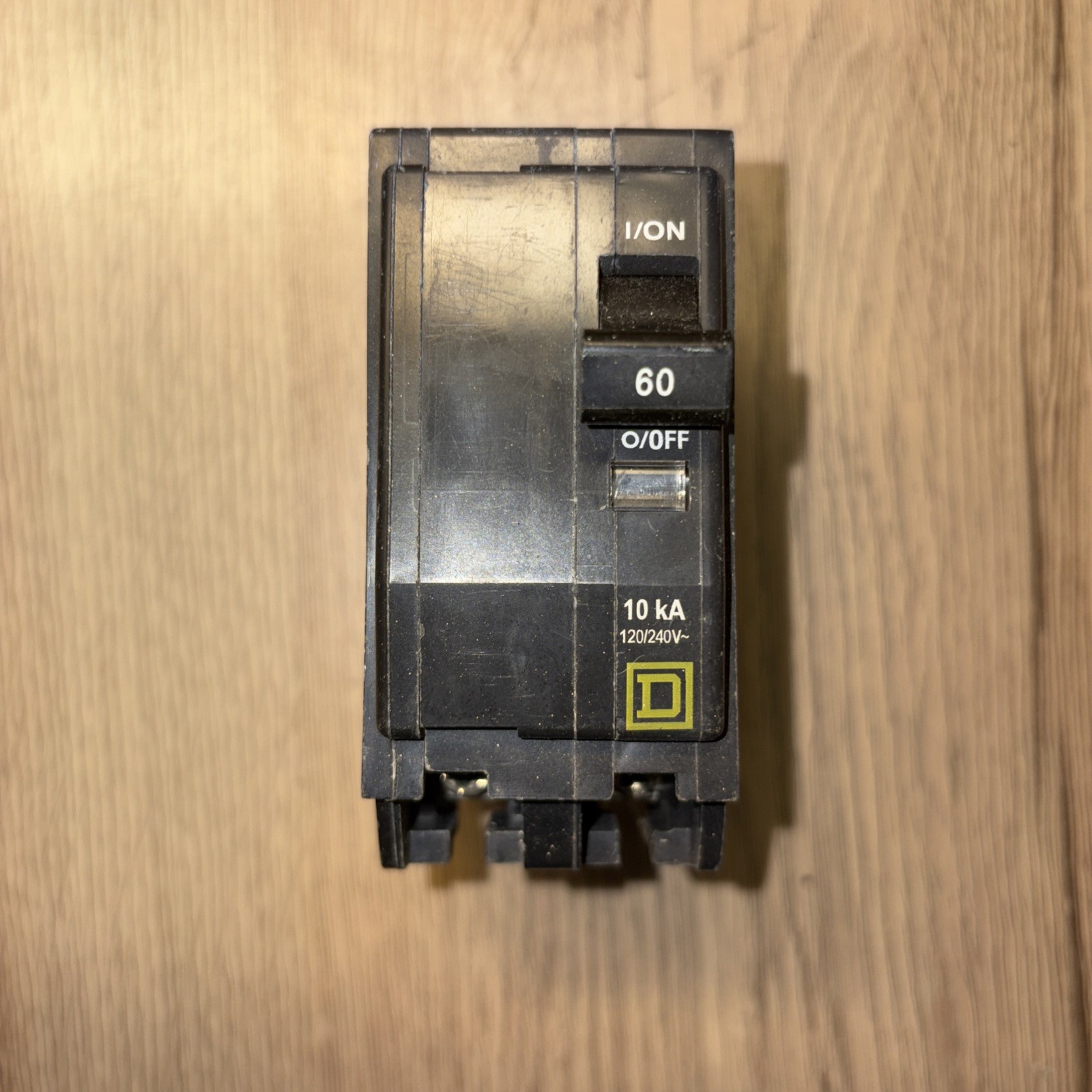 Square D QO260 Circuit Breaker 2pole 60 Amp QO Breaker 120/240V