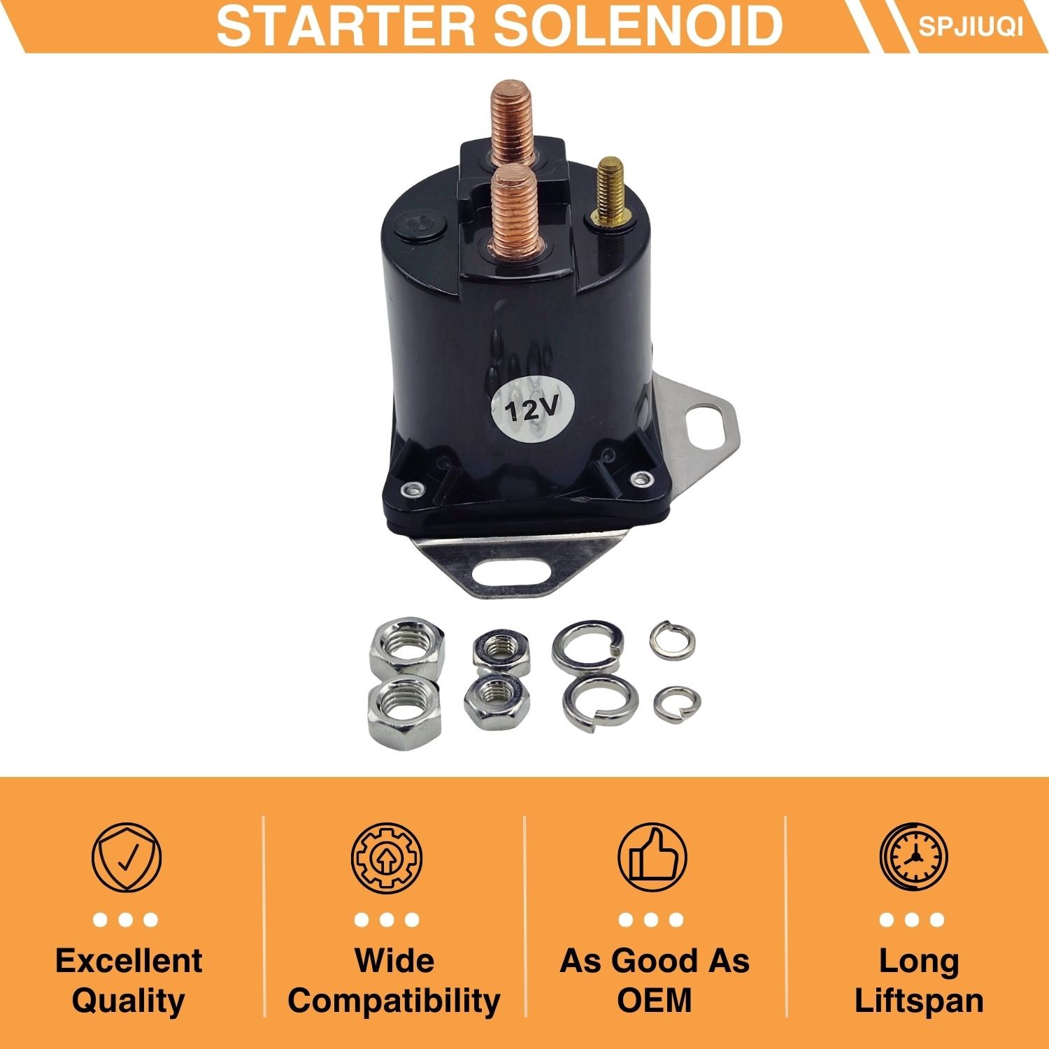 12V Starter Solenoid 925-3001 for Cub Cadet 108 109 128 1712 1806 1810 1811 1812