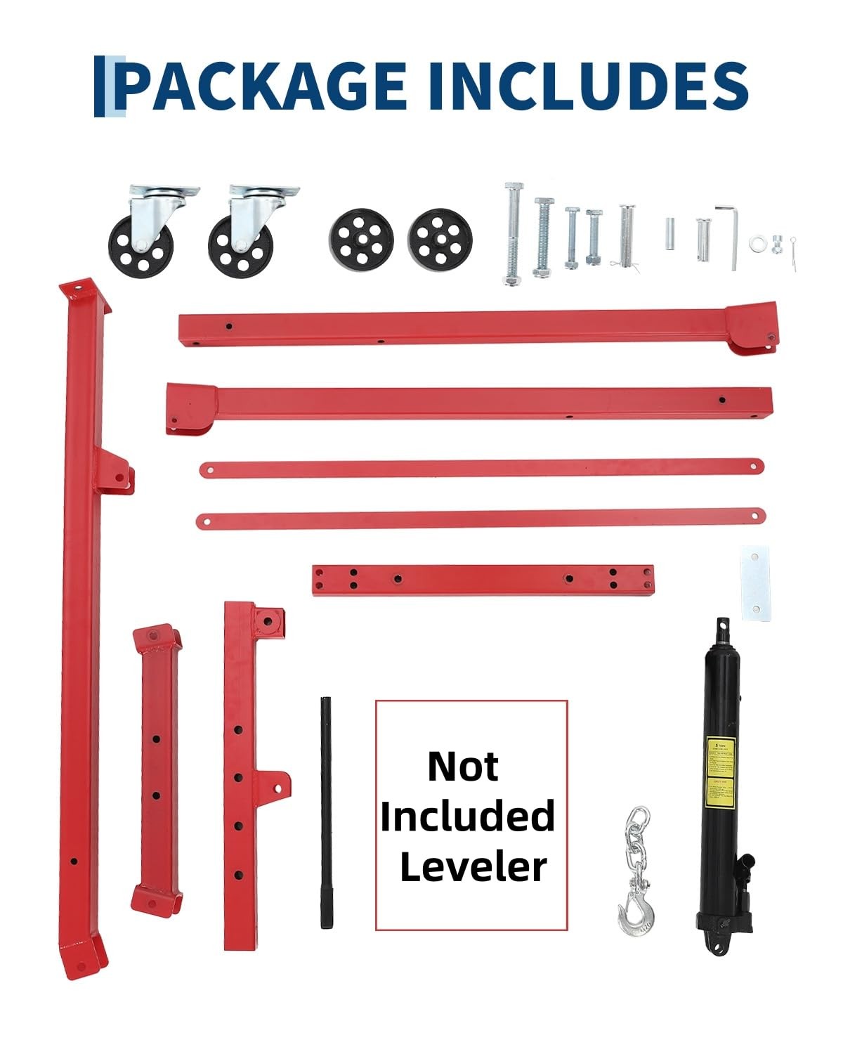 Hydraulic Engine Hoist ,1.5 Ton Portable Cherry Picker Shop Crane Lift 3000 LBS