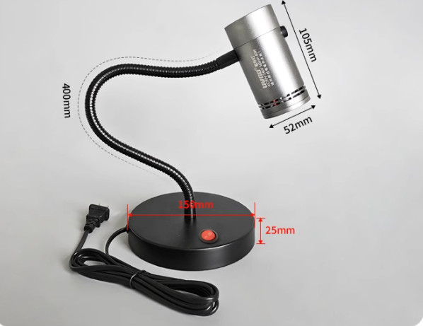 Desk lamp 60W Ultra high intensity air-cooled UV curing lamp 365nm/395nm/405nm