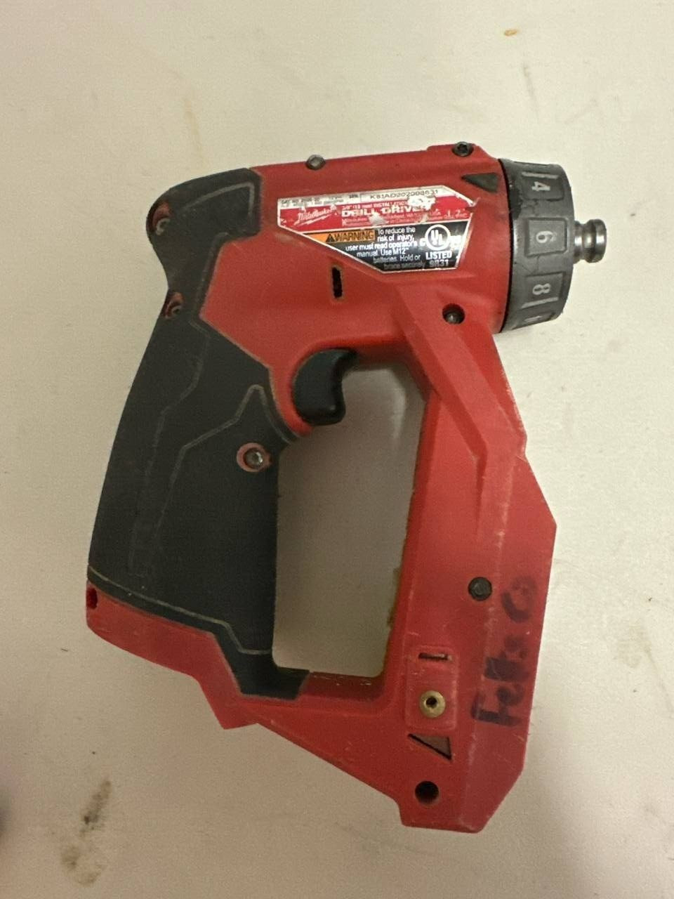 Milwaukee 3/8″ 2505-20 M12 FUEL Installation Drill/Driver(used) FREE SHIPPING