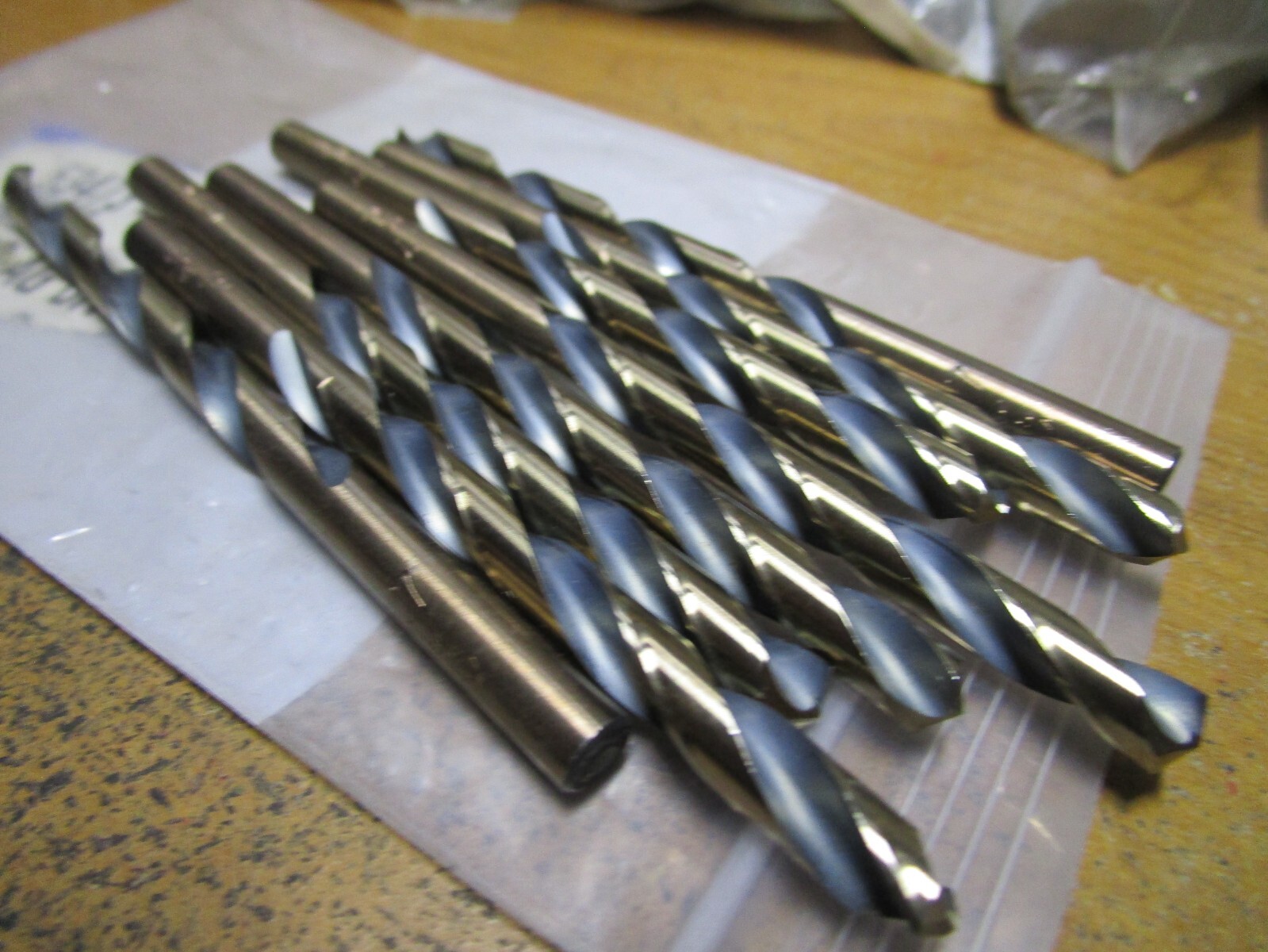 6.70mm HSS 135° Split Point Black and Gold Finish Jobber Drill QTY 8