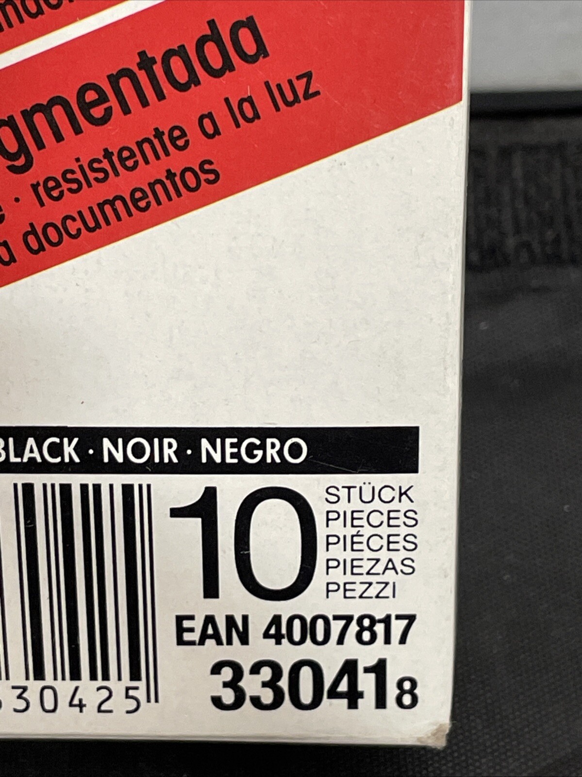 Staedtler Mars 0.3mm Fineliner Graphic Pigment Black Ink Box of 10 – New