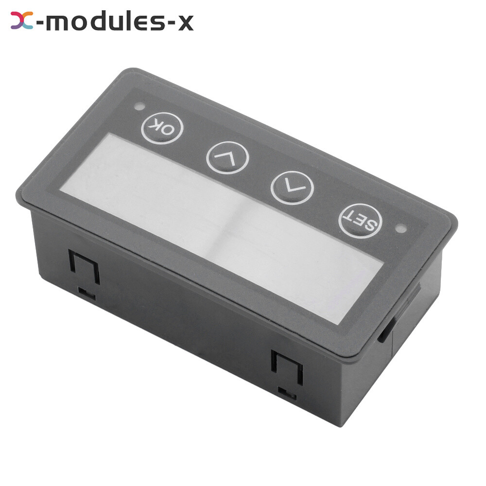 MODBUS-RTU Communication Display Meter RS485 Master-Slave-Monitored DC 8-25V