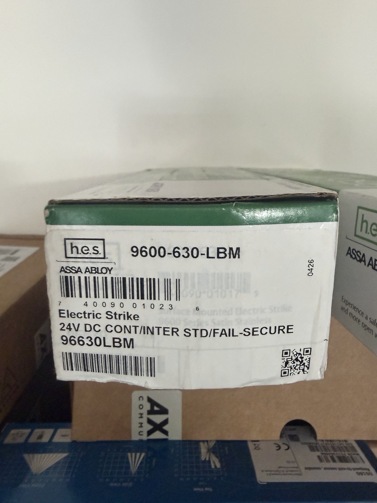 HES 9600-630-LBM 9600 Series Surface Mounted Electric Strike with Latchbolt