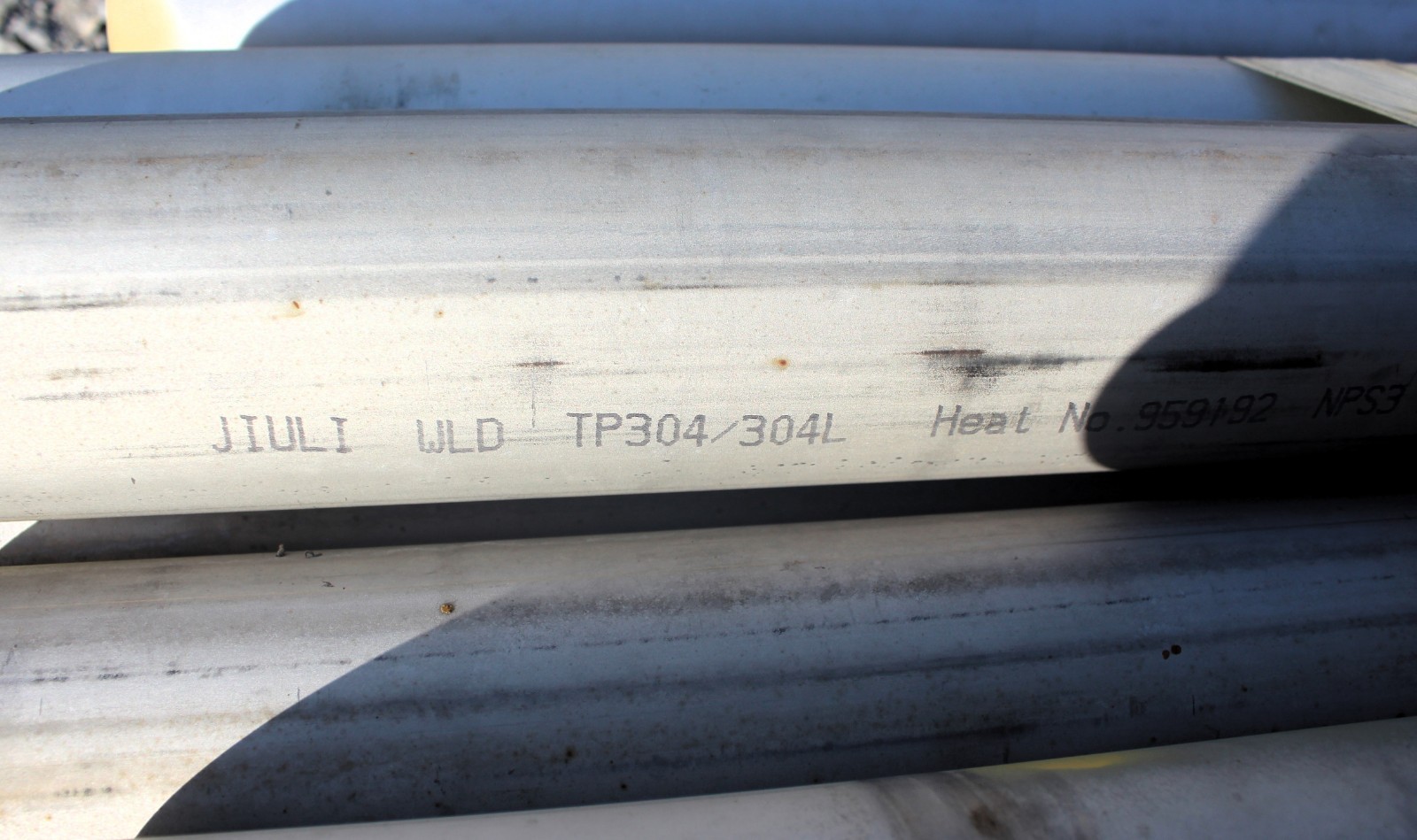 6″ Sch 10 304 Stainless Steel Pipe 17Ft to 19FT