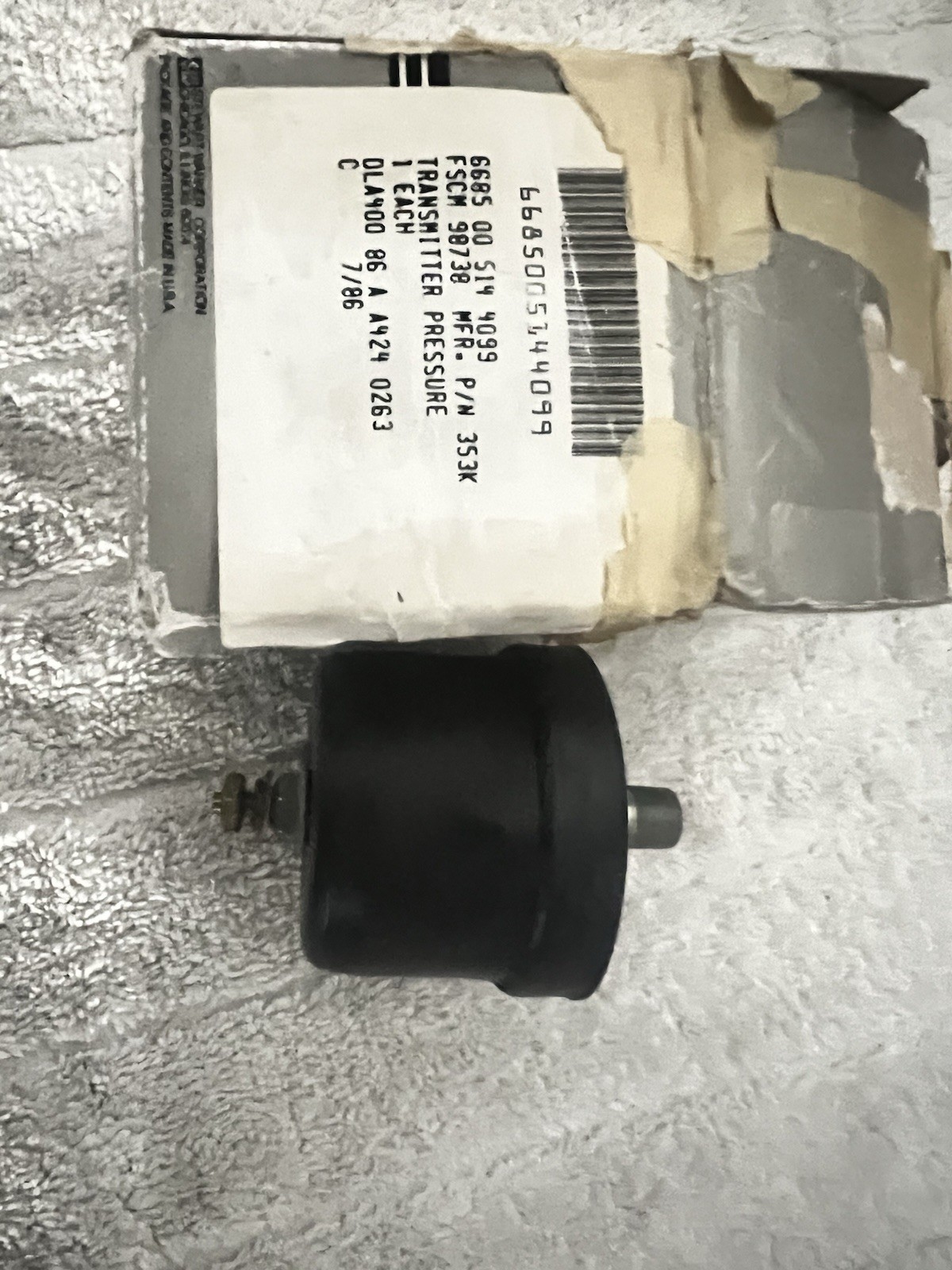 Bulk Lot of Military Parts, Mechanical Components & Parts, Bendix, Cat Elec. etc