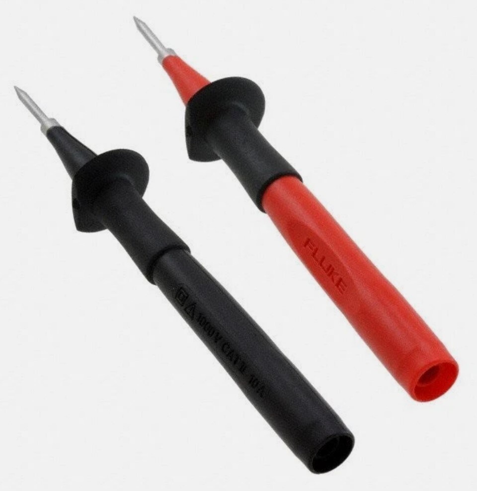 Fluke TP220 SureGrip Sharp Industrial Test Probe 10A for TL221, TL222, TL224