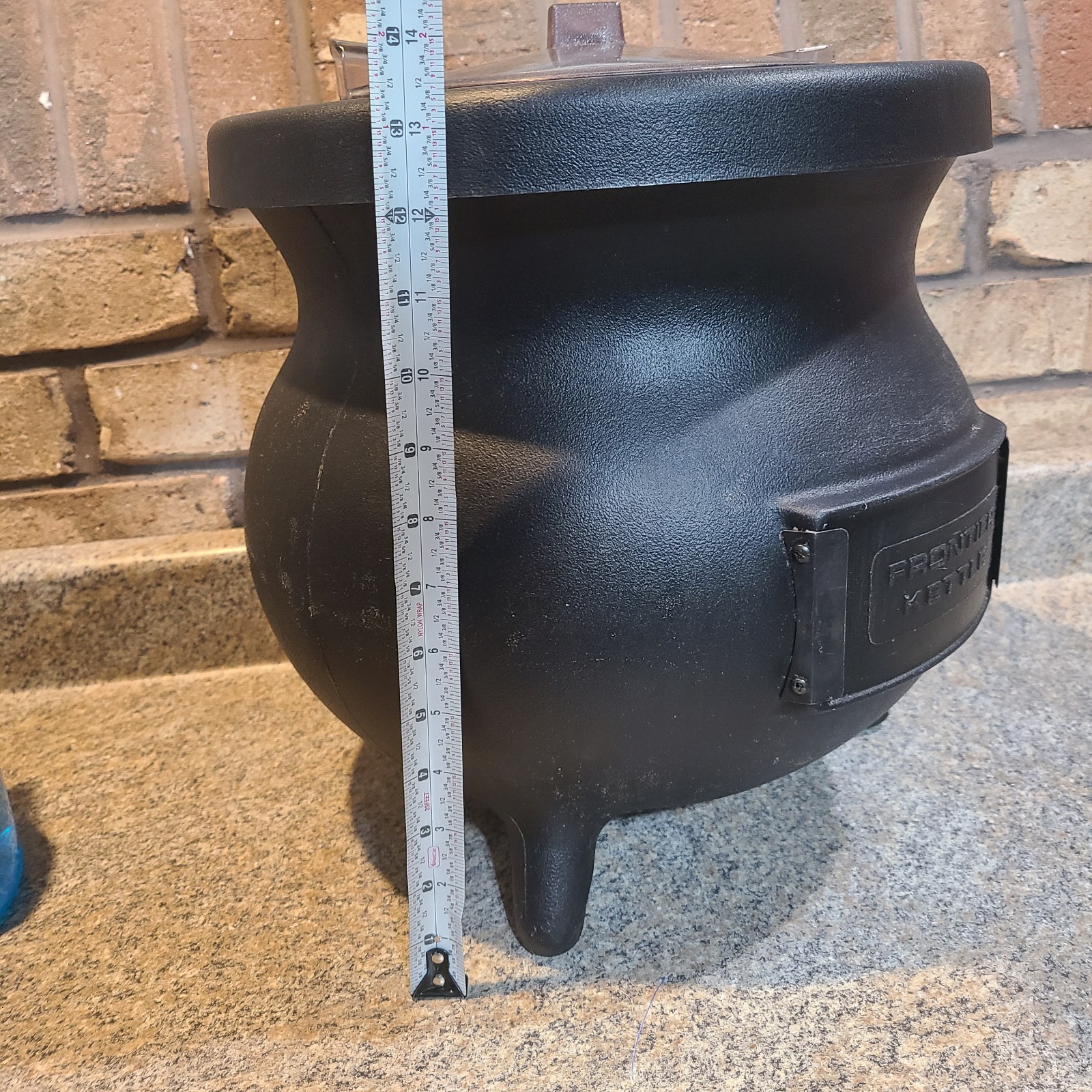Frontier Kettle 12QT Food Warmer Cast Aluminum With Insert No ladle