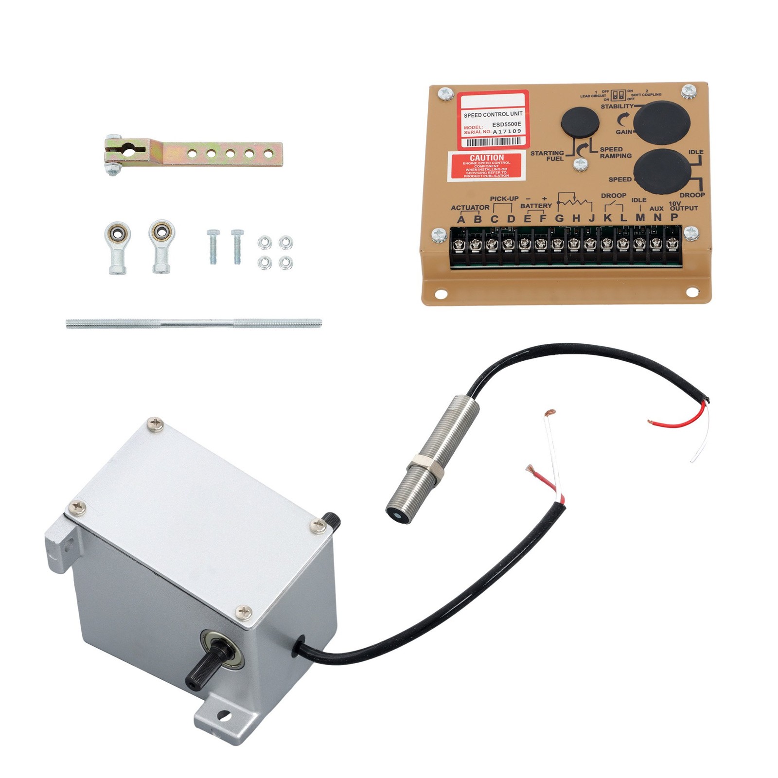 ESD5500E + ADC120-12V + MSP675 Speed Control Unit Generator Governor Actuator