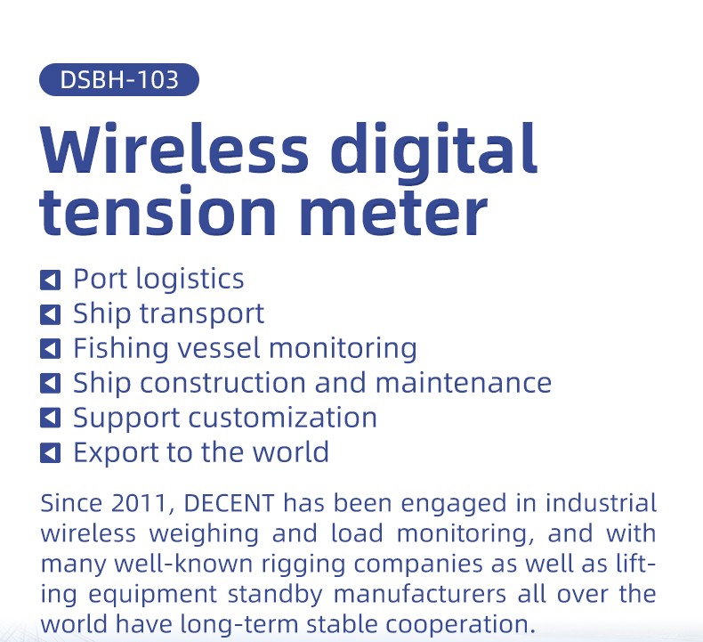 DAYSENSOR Digital tension Load Cell Link Scale Handheld Indicator LCD display