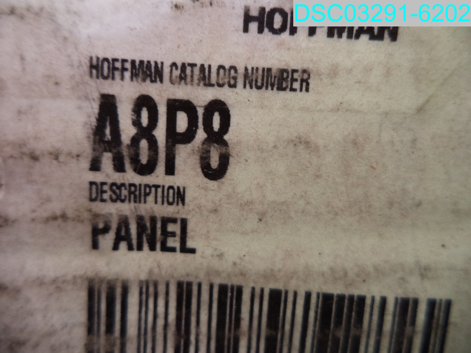 QTY=4: A8P8 nVent HOFFMAN 54820 Enclosure Panel 783510548209