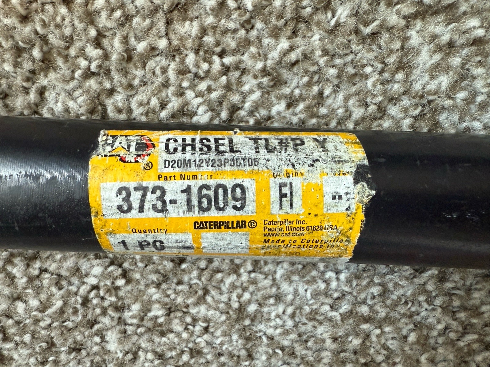 CATERPILLAR / CAT 373-1609 CHISEL TOOL **SEE DETAILS**