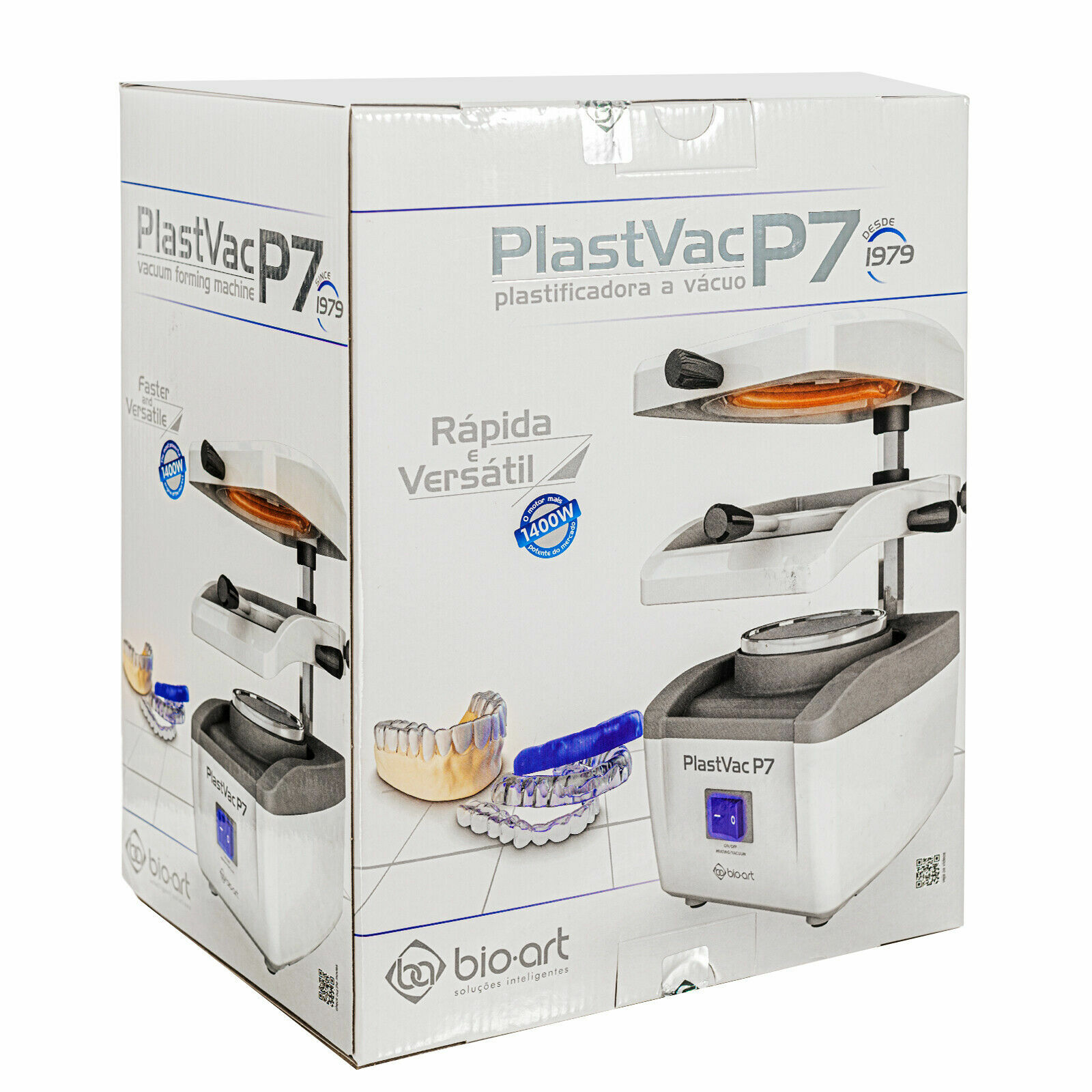 BIOART 1400W Dental Lab Vacuum Model Forming Machine Made in Brazil 110V