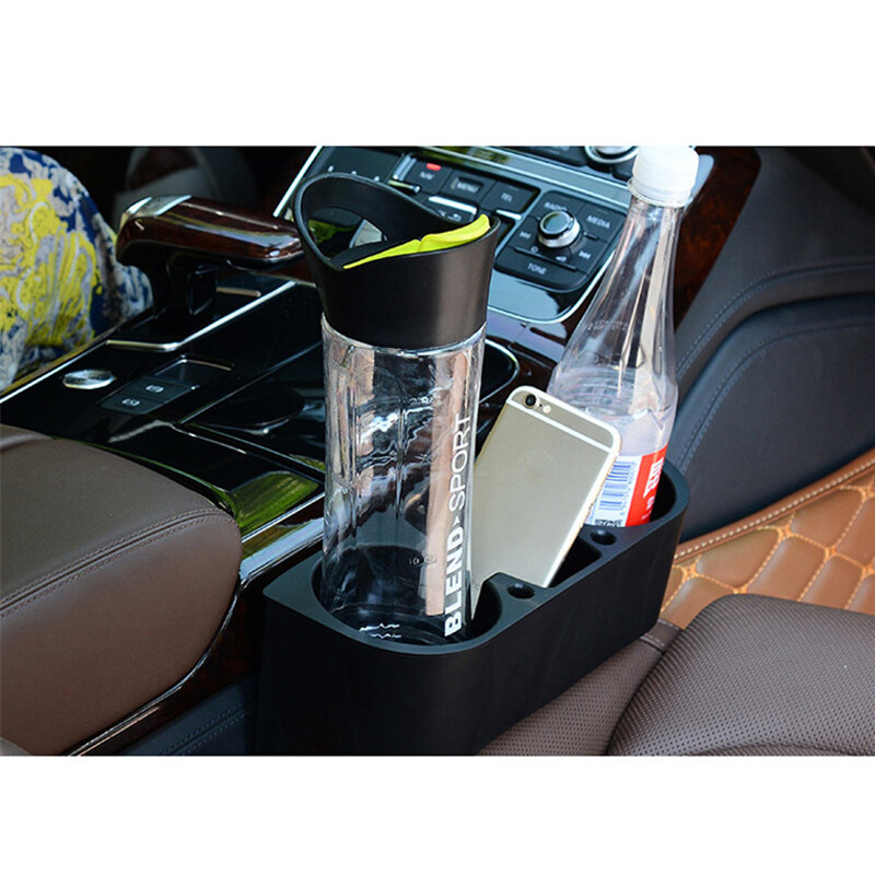 Car Seat Gap Cup Holder Phone Bottle Storage Organizer Box Drink Mount Stand