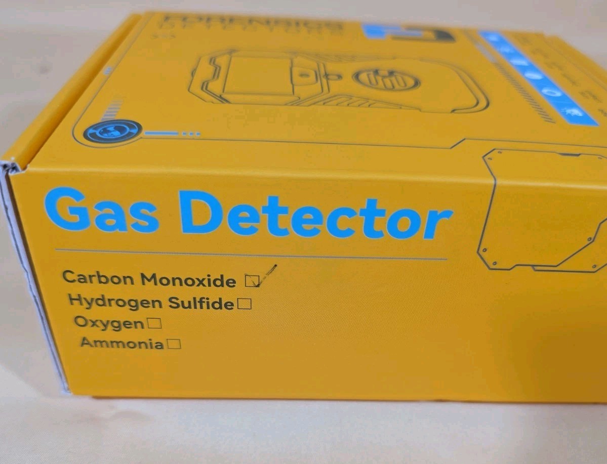 Forensics Portable Carbon Monoxide Detector IP67 | NIST Dated Dec 2026